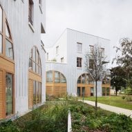 Parc Princesse social housing by SOA Architectes