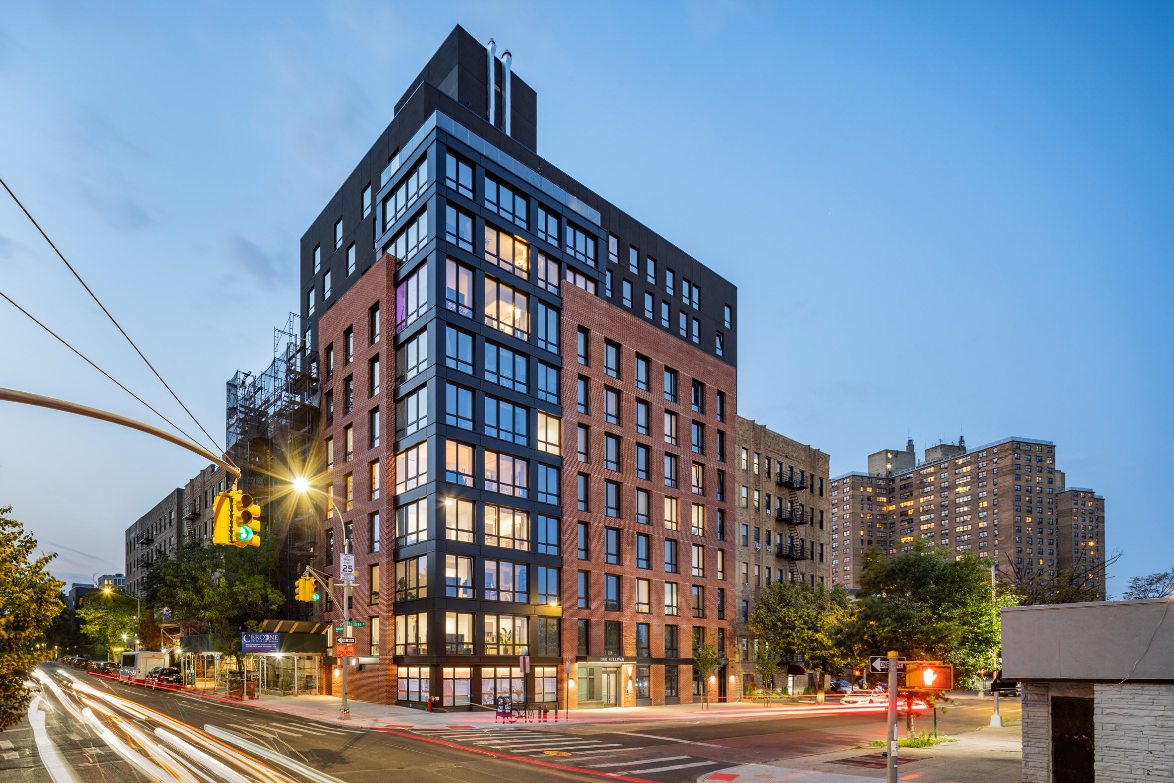 Blocky housing in Brooklyn
