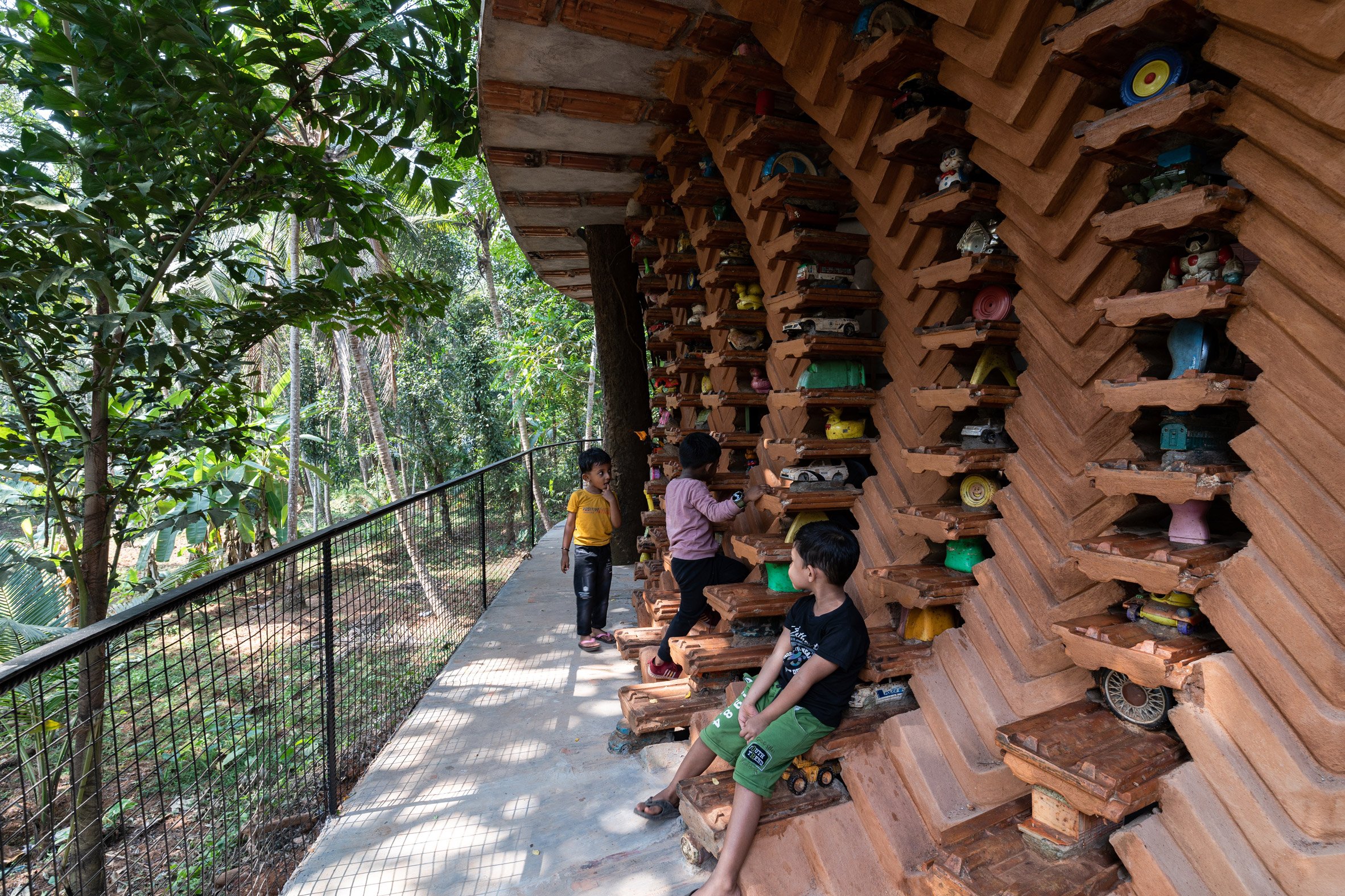 View of exterior wall of Toy Storey home