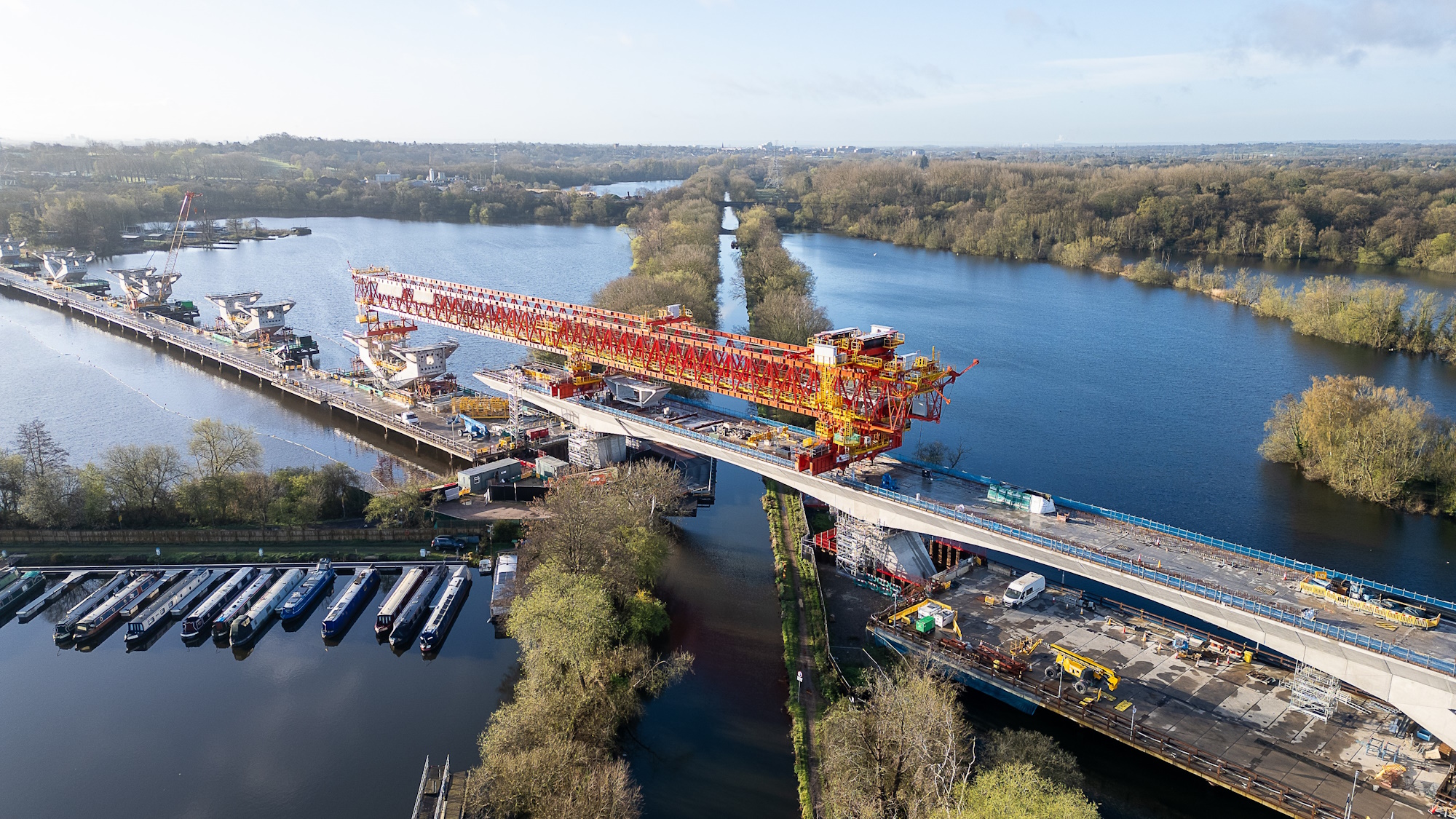 EKFB's data strategy is helping resource management on projects such as the Colne Valley Viaduct (image: HS2). 
