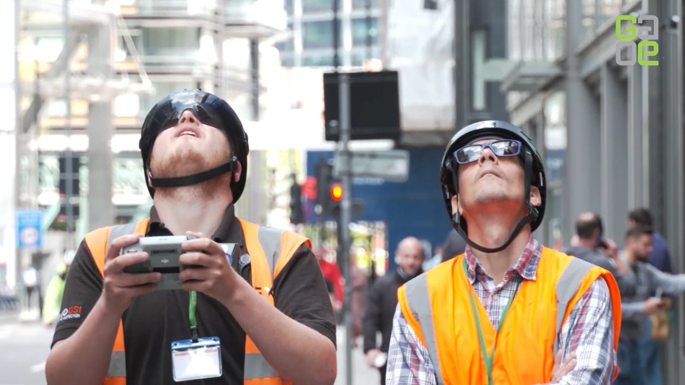 Glass Aftercare uses drone technology with its Facade Information Management System (image: Glass Aftercare).