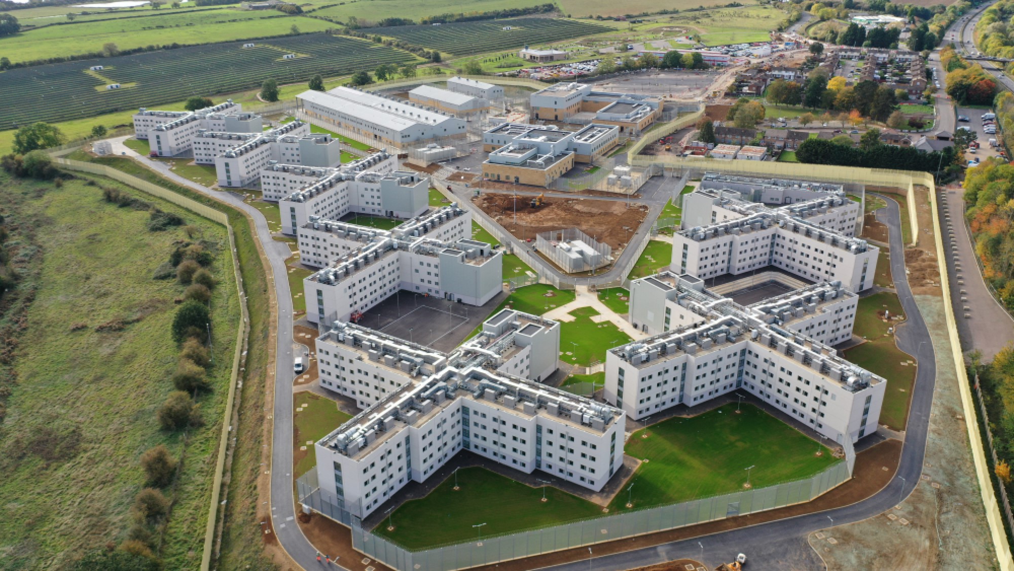 Kier created vast amounts of handover data on completing HMP Five Wells in 2021 (image: Kier).