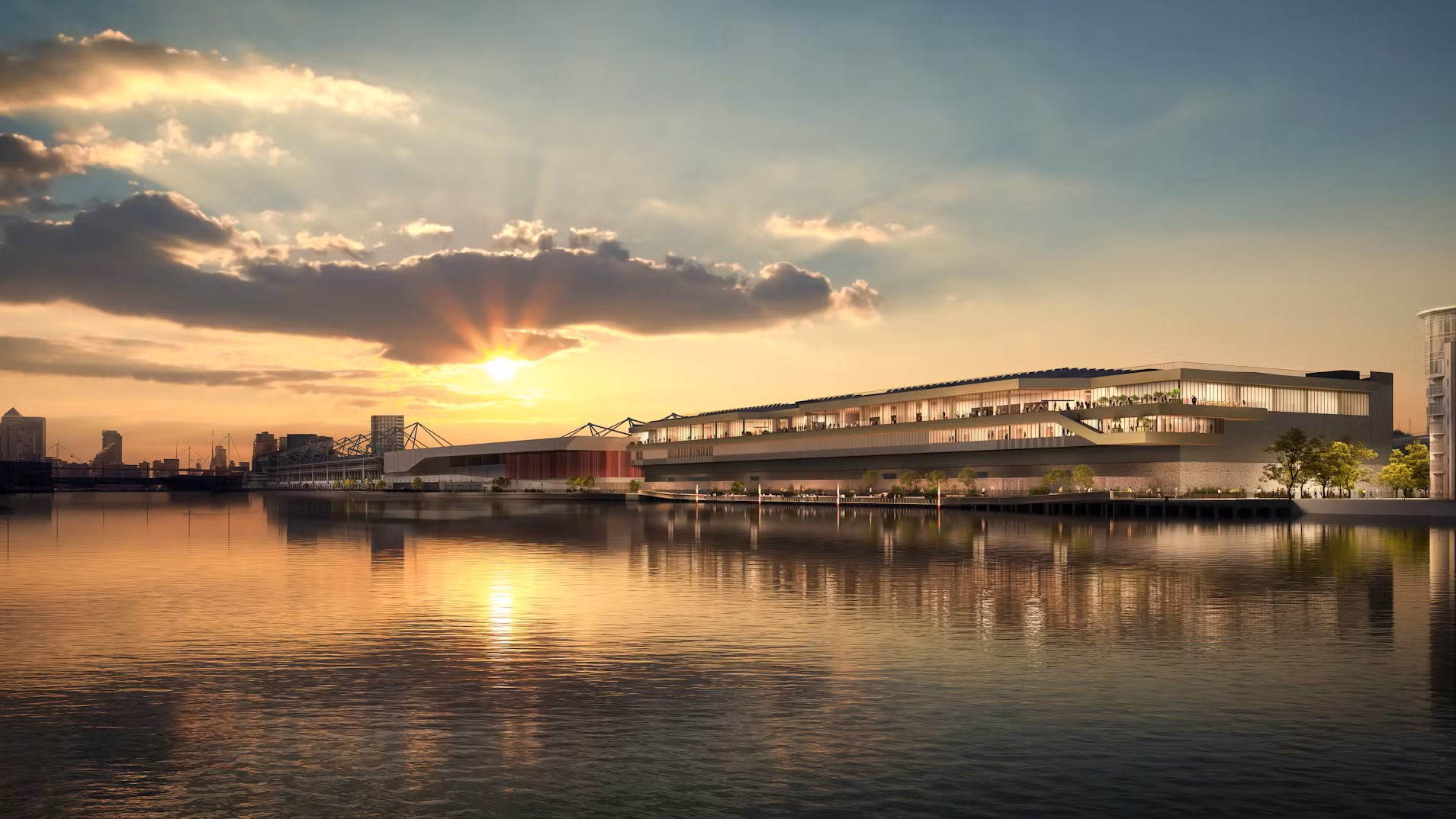 One of McLaren’s exemplar digital projects is the £220m ExCel London expansion (image: McLaren).