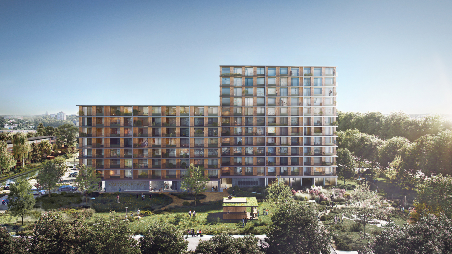 Rotterdam timber housing