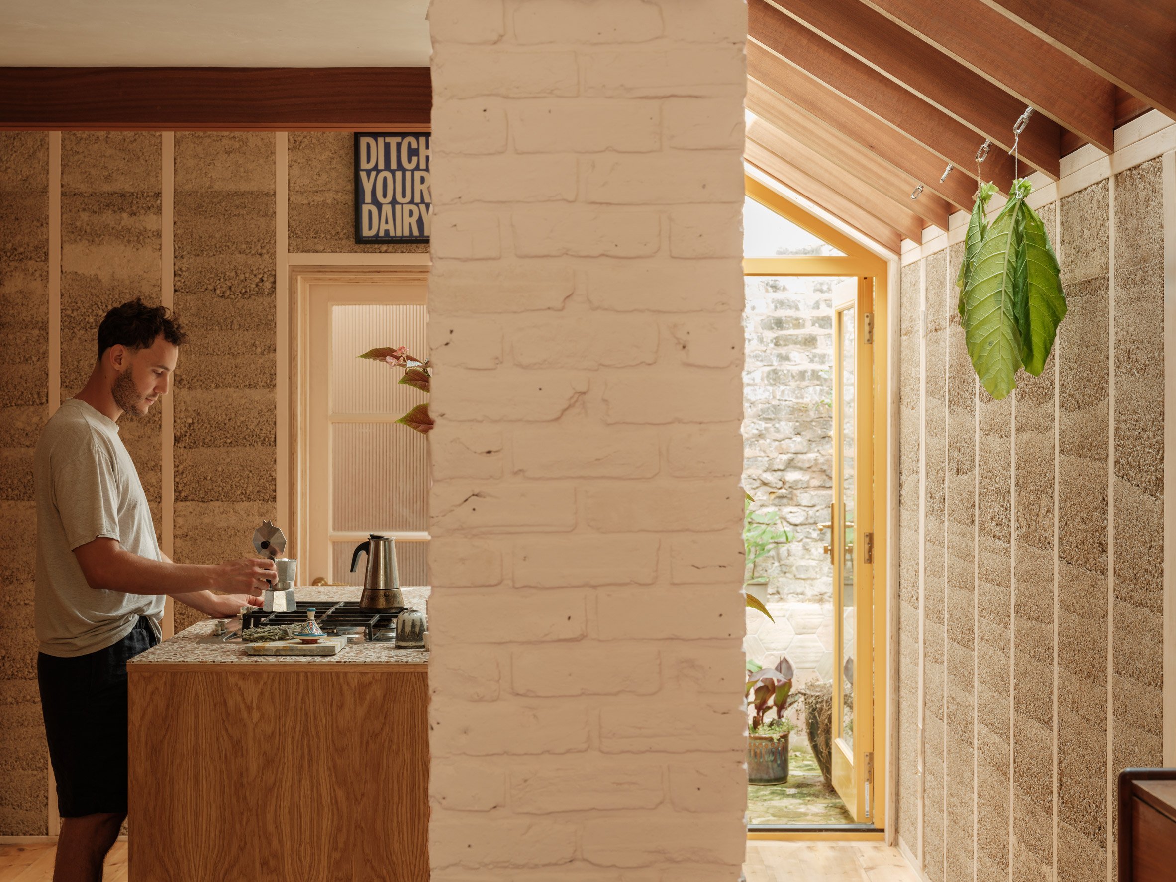 Interior of House Made by Many Hands by Cairn