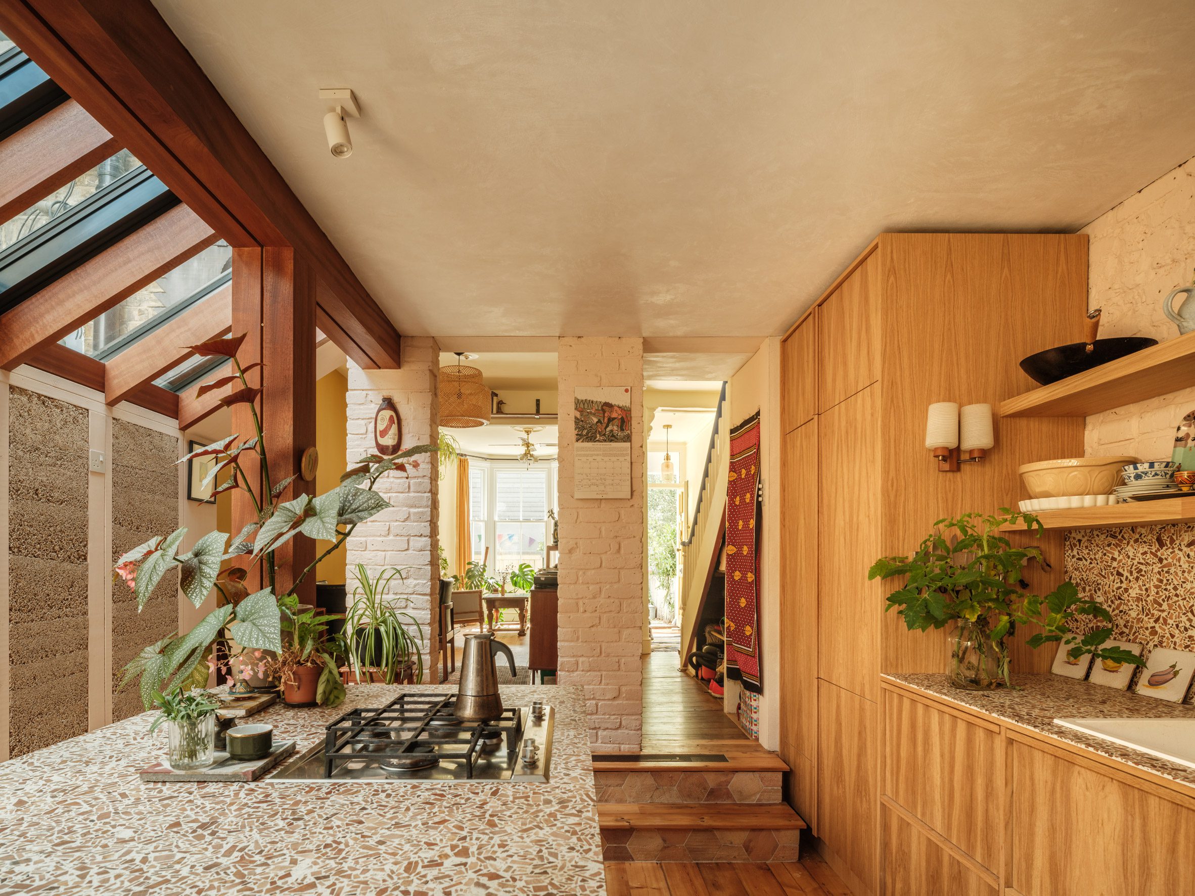 Kitchen inside House Made by Many Hands by Cairn