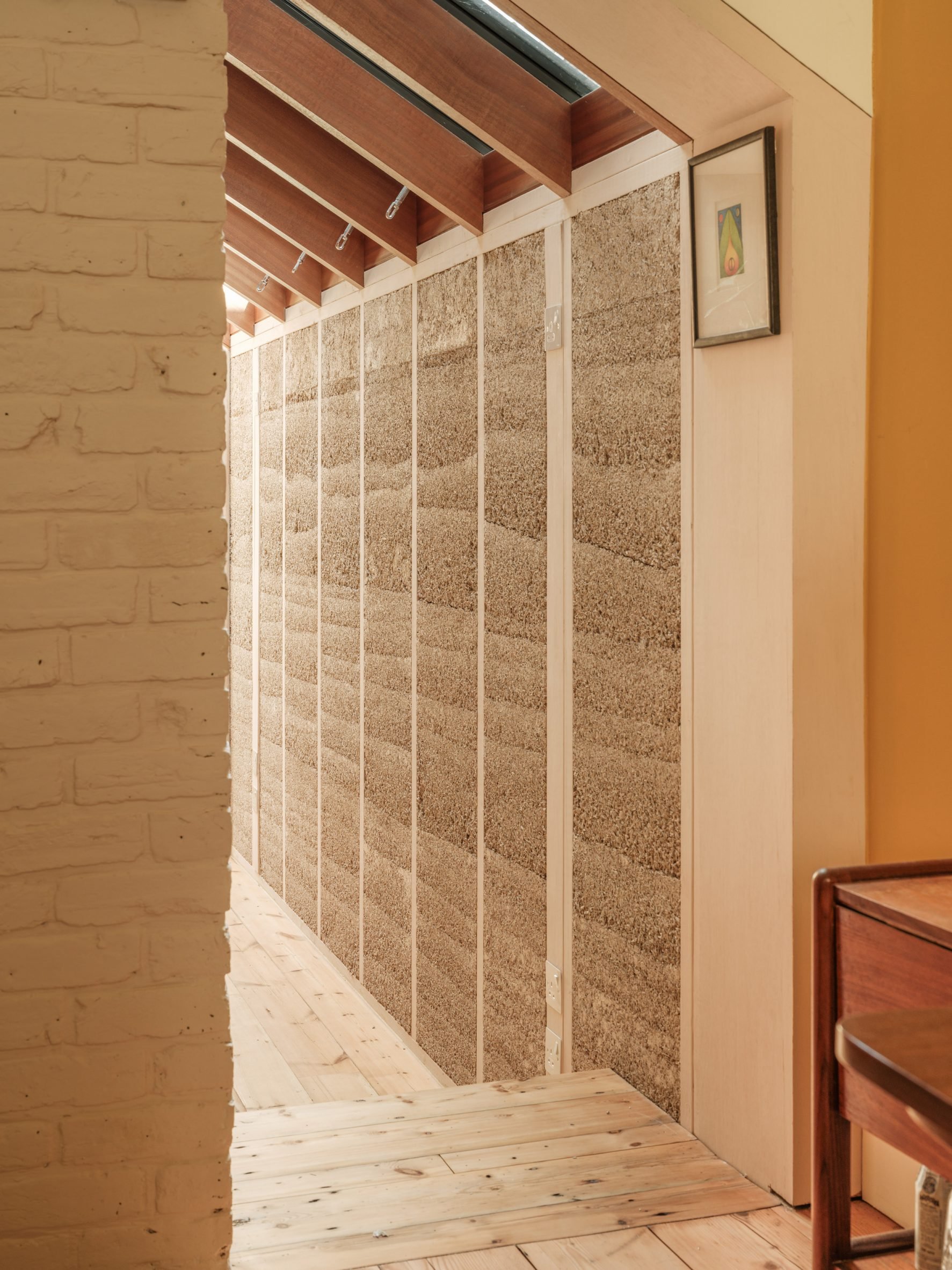 Hempcrete walls 