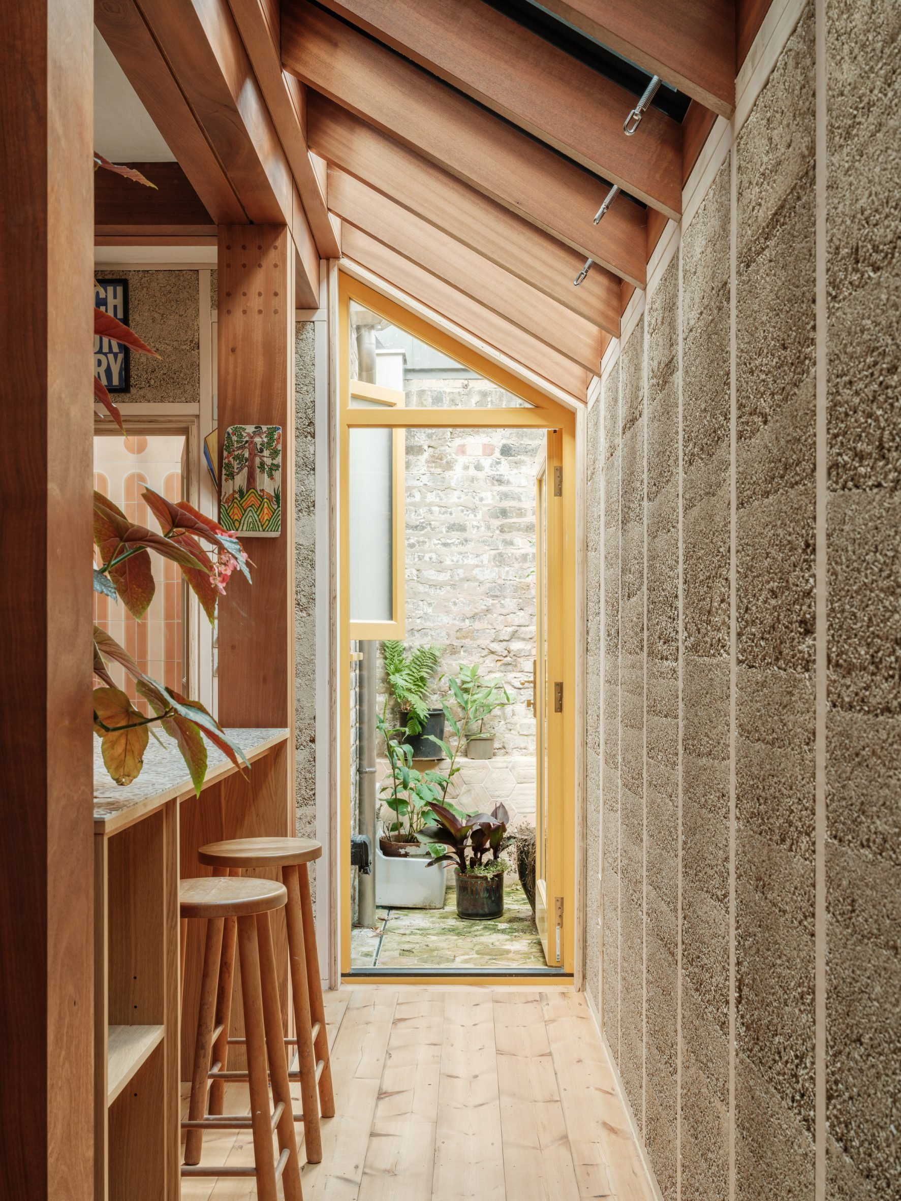 Interior of House Made by Many Hands by Cairn
