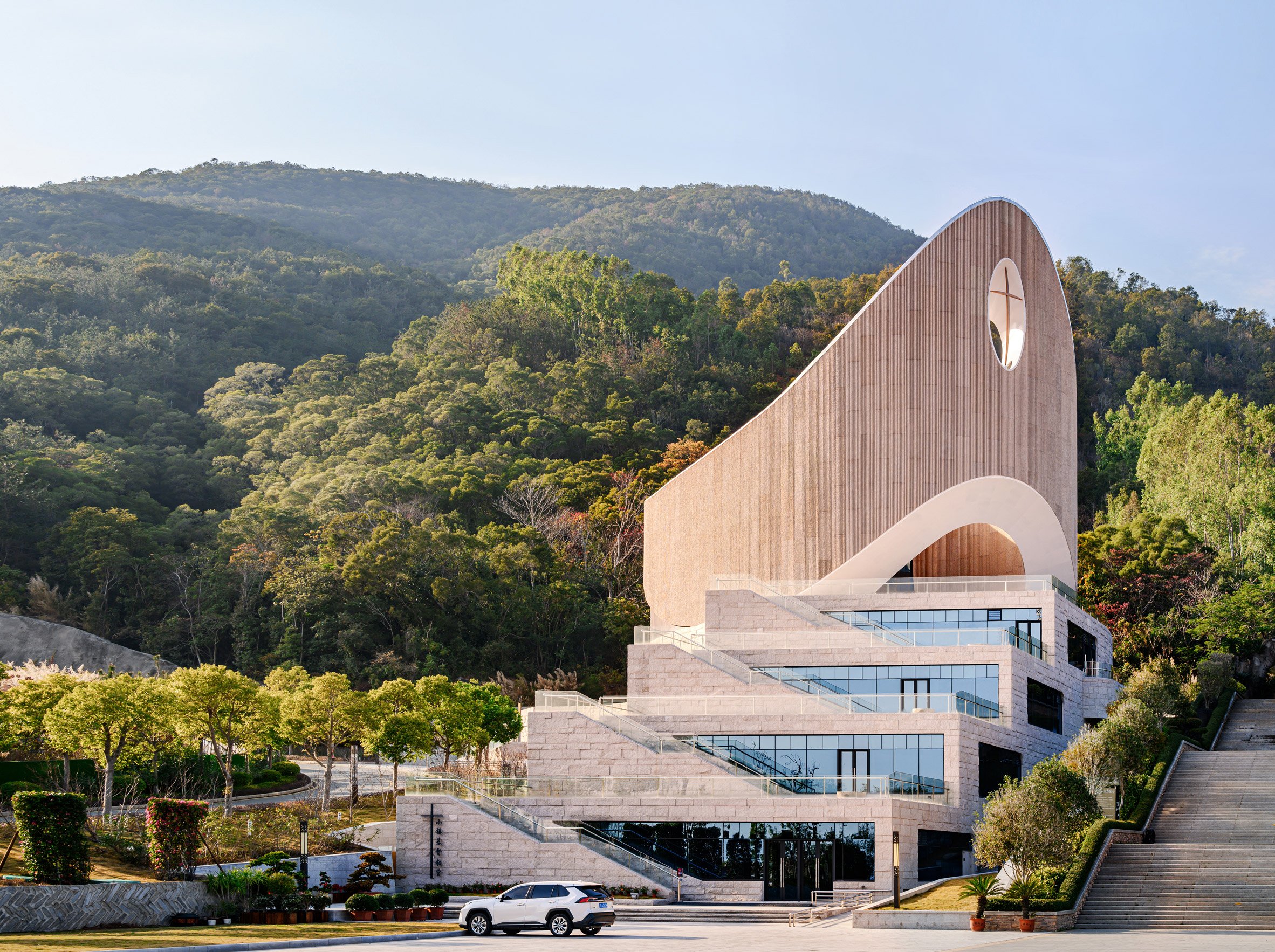 Church in China informed by an ark by Inuce