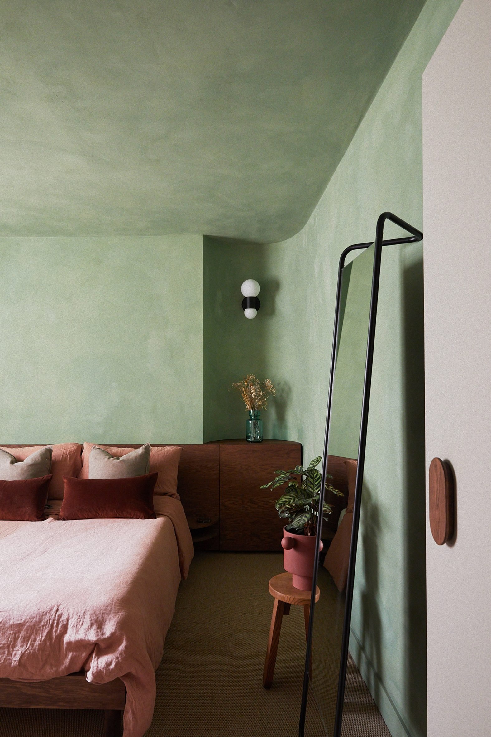 Bedroom interior of home extension by Sonn