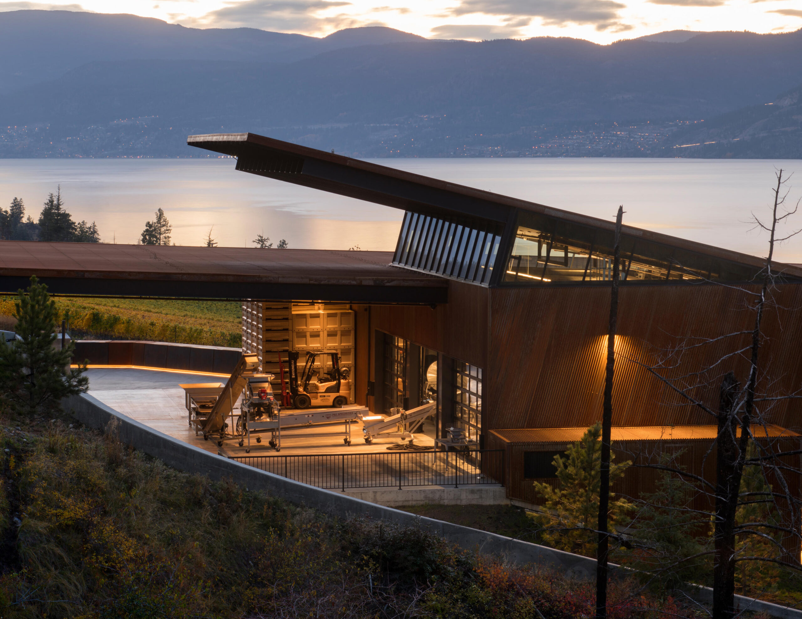 Martin's Lane Winery, Kelowna, Canada by Olson Kundig