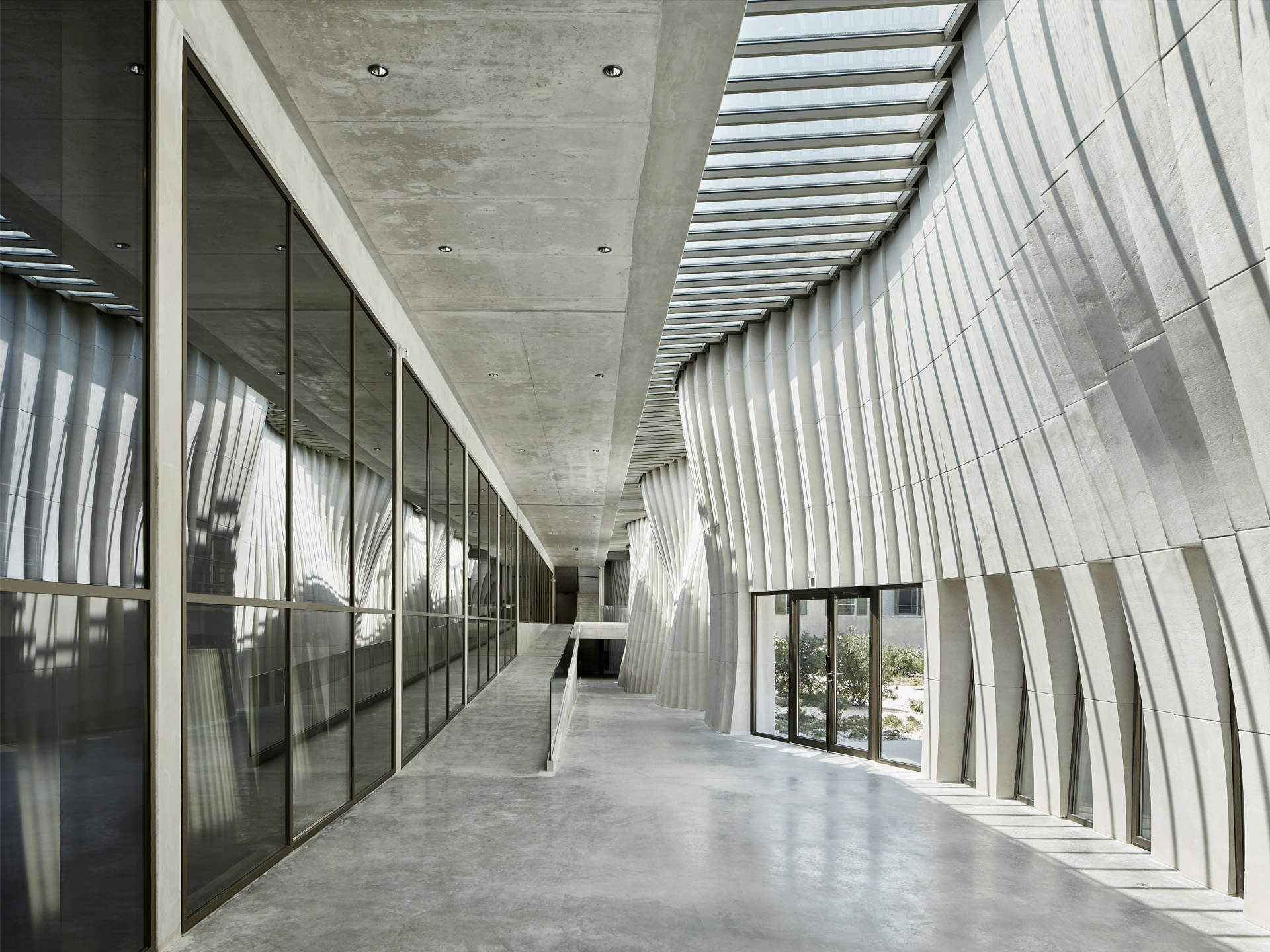 Delas Frères Winery 40, Avenue Jules Nadi, Tain-l'Hermitage, France by Carl Fredrik Svenstedt Architecte