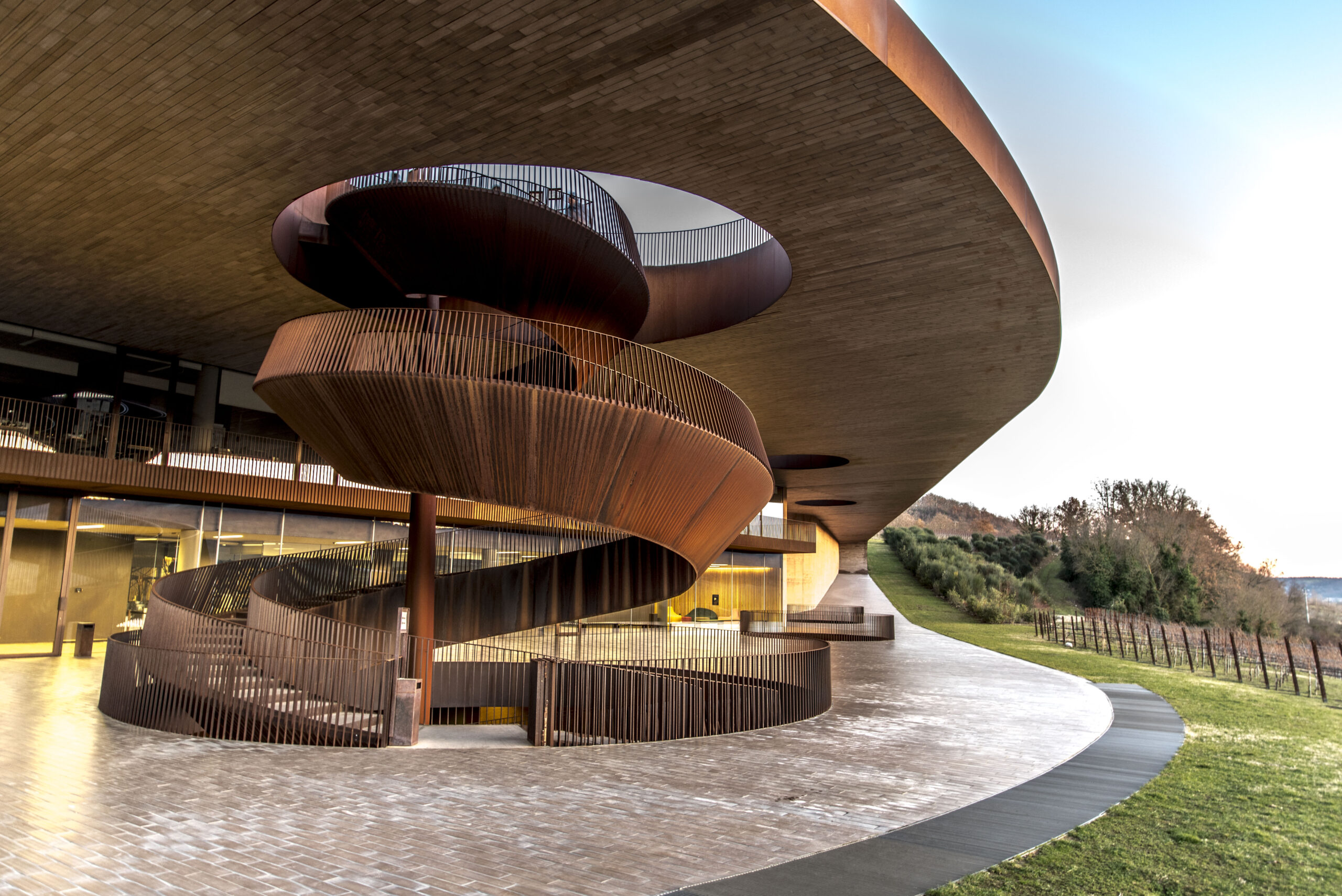 Antinori Winery Chianti Classico Bargino, Italy by HYDEA and Archea Associati