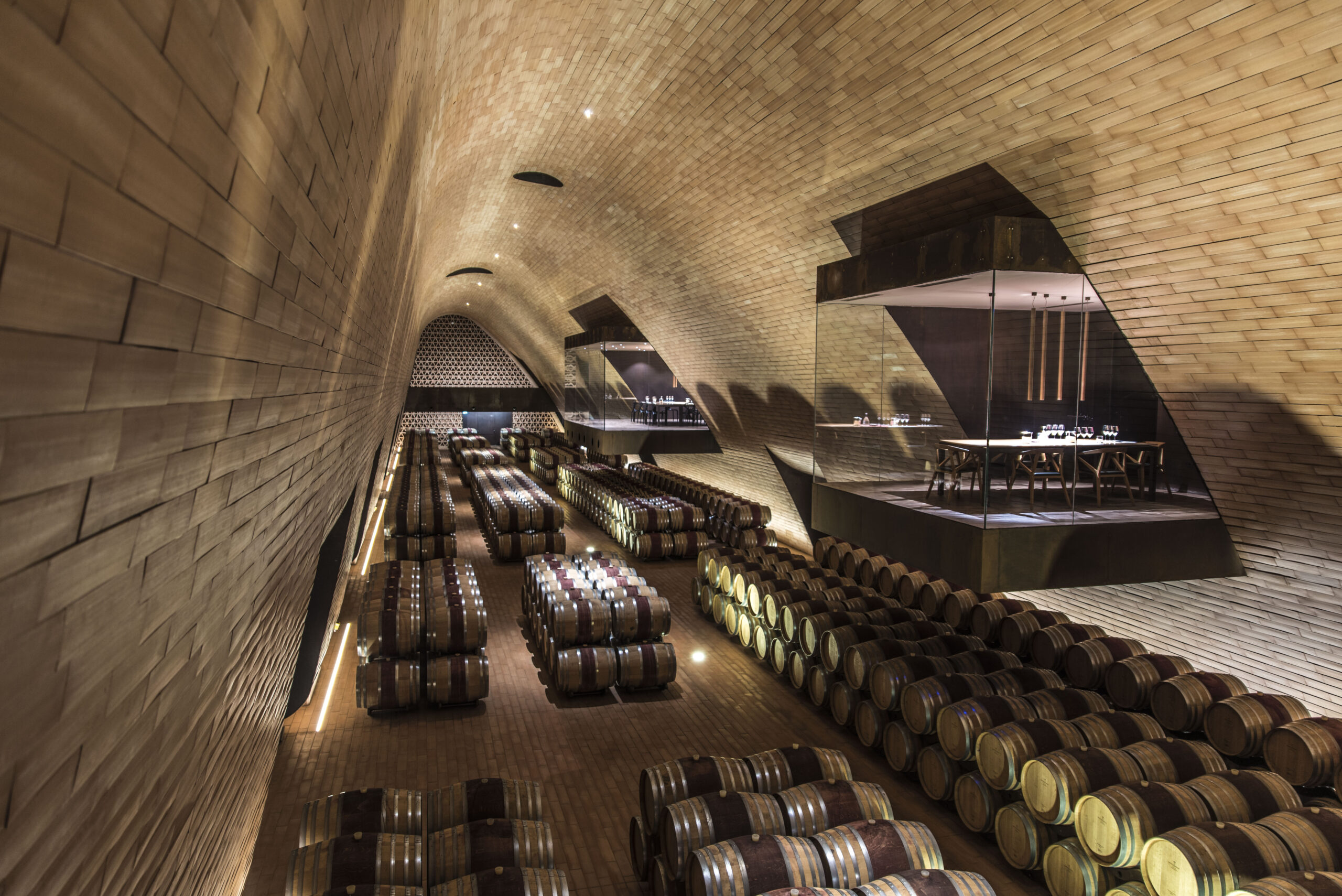 Antinori Winery Chianti Classico Bargino, Italy by HYDEA and Archea Associati