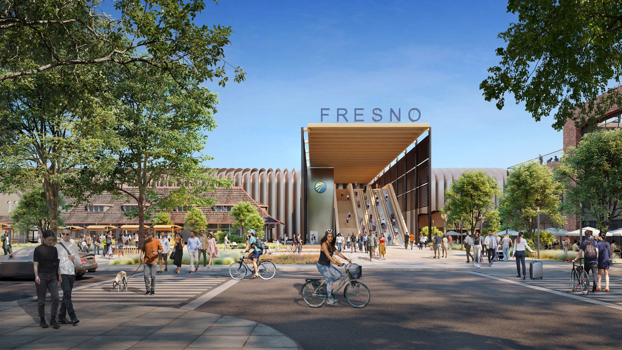 Fresno rail station