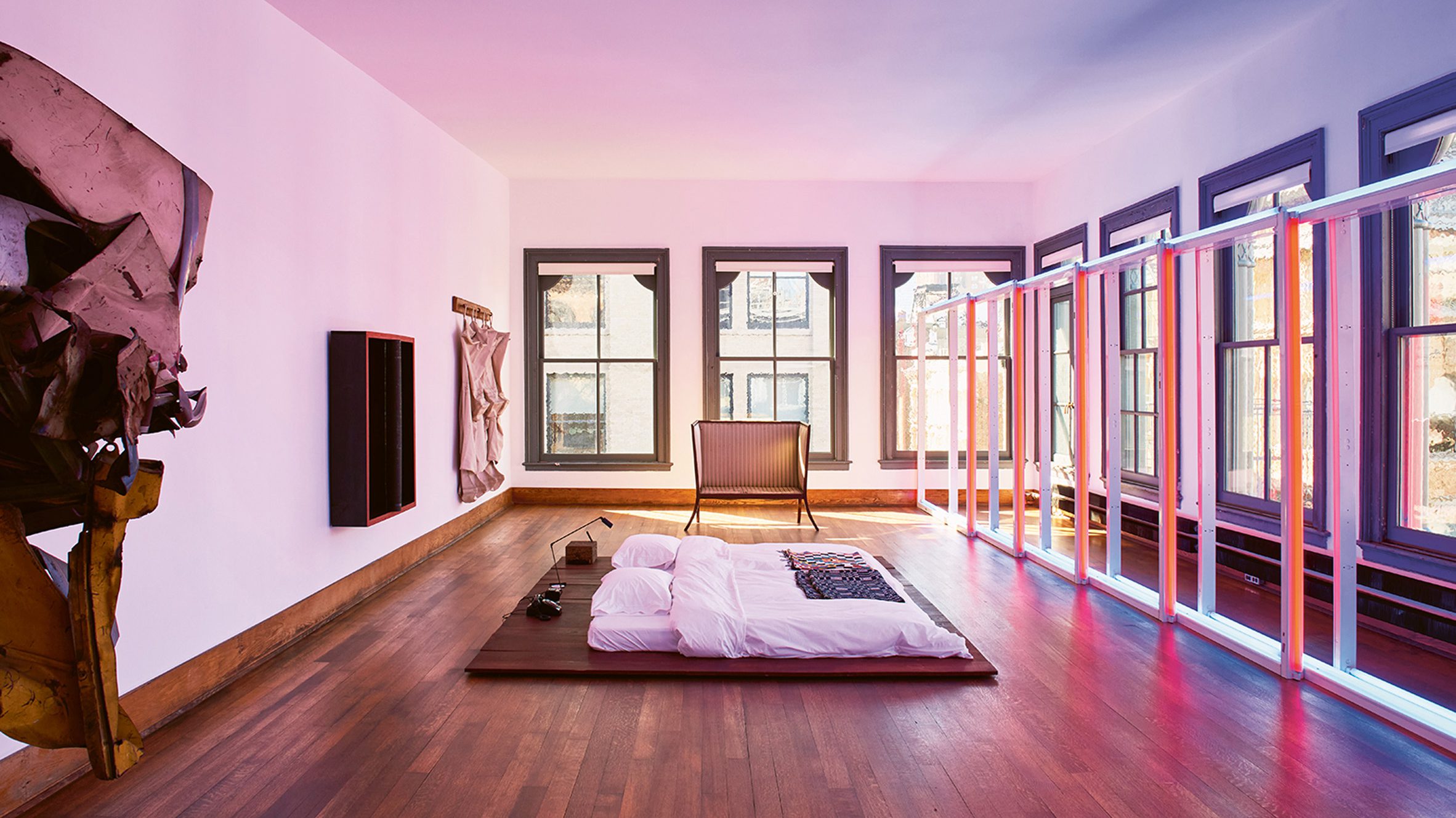 Donald Judd furniture: Fifth Floor Bed, 1970