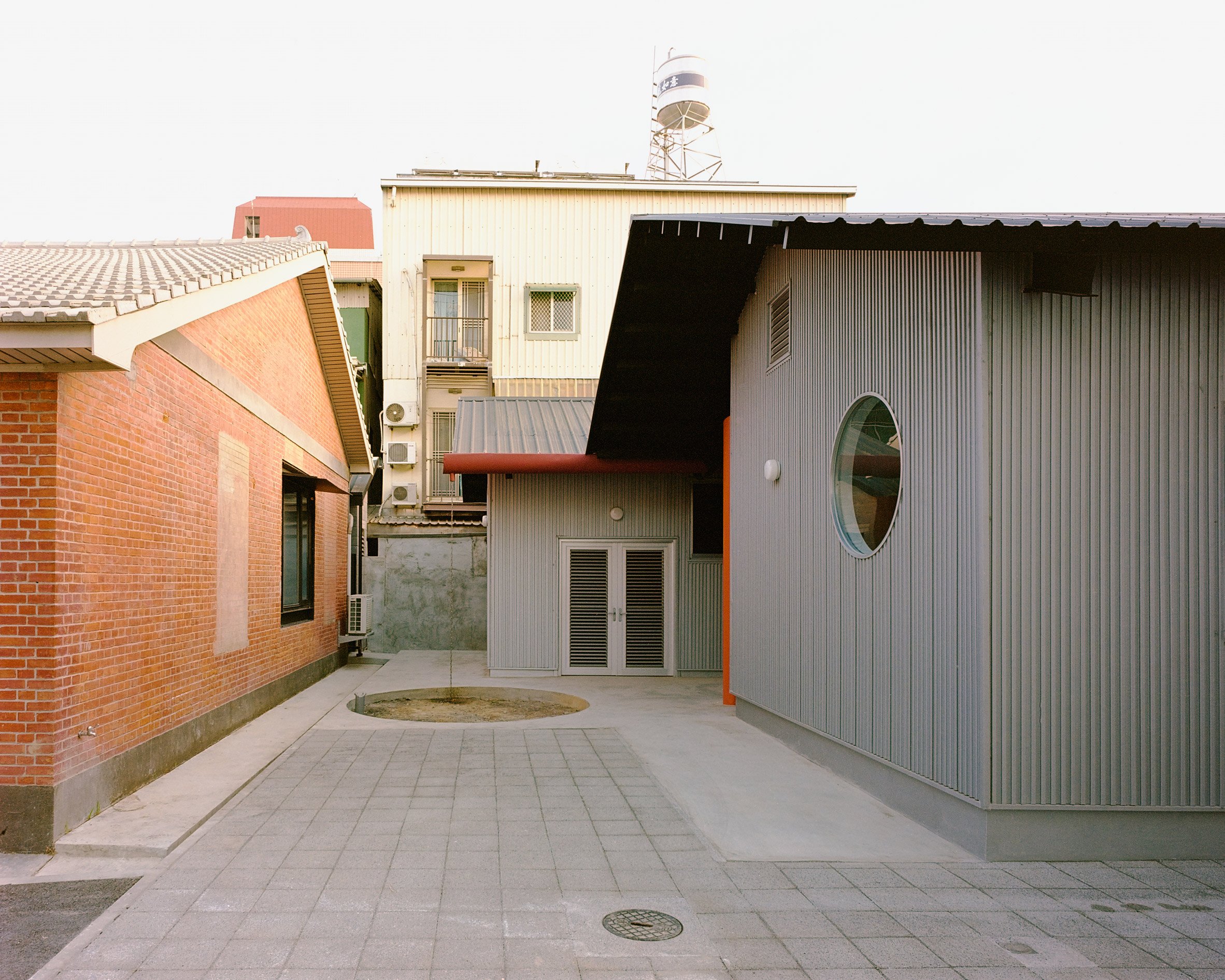 Exterior of Double Roof House in Tainan