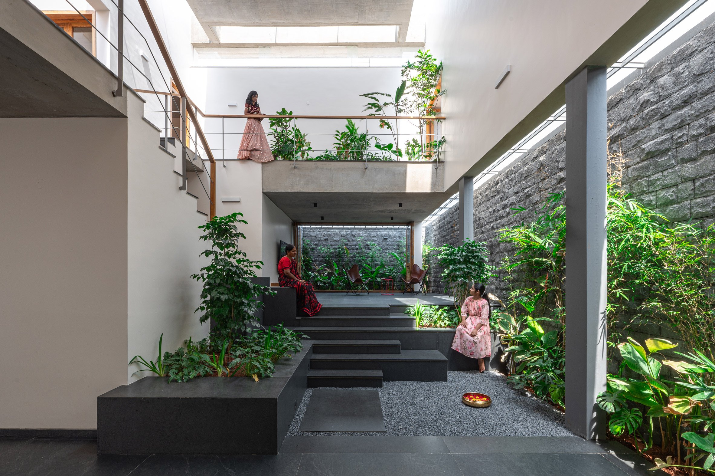 Interior of In-between Gardens by A Threshold