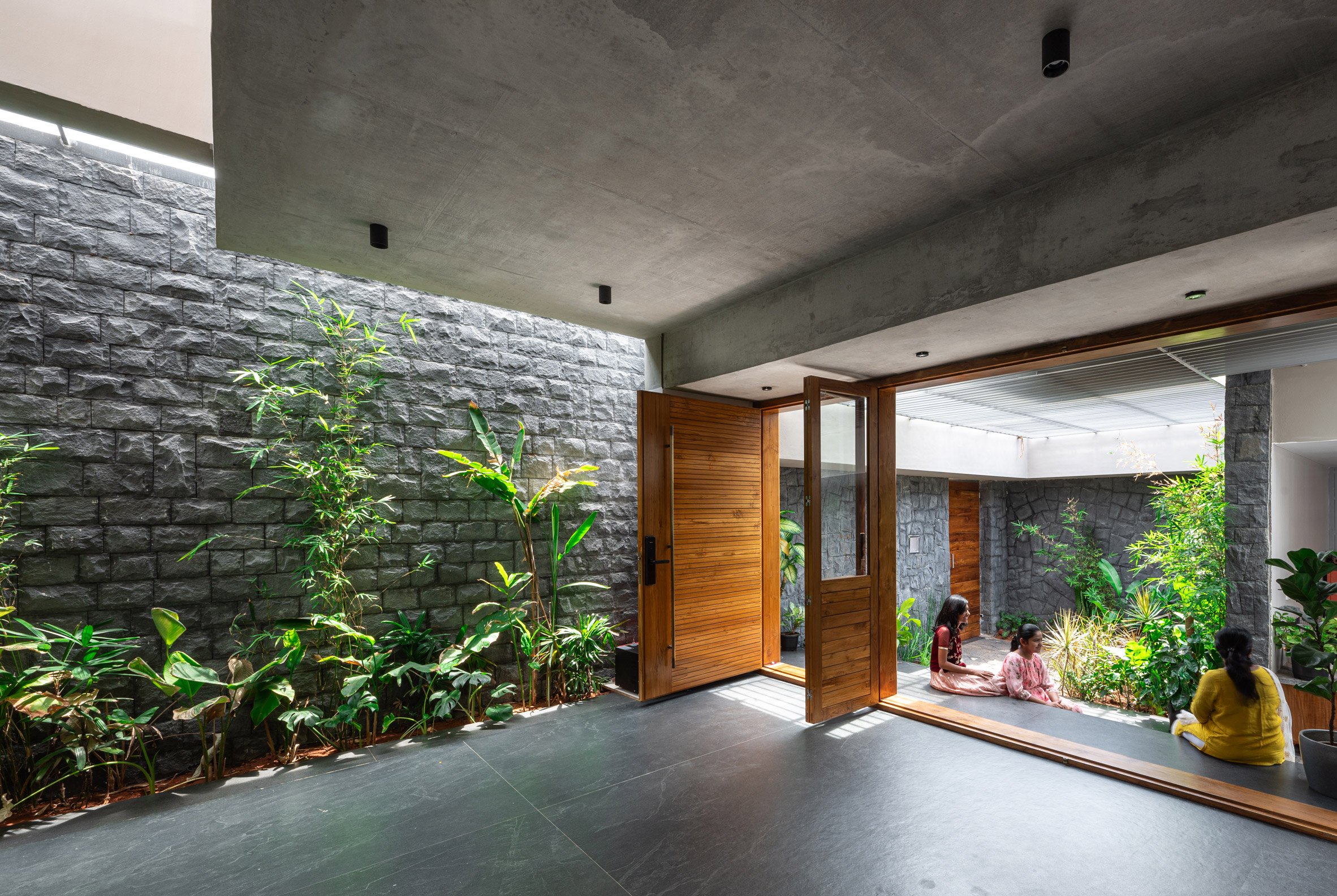 Interior of In-between Gardens by A Threshold