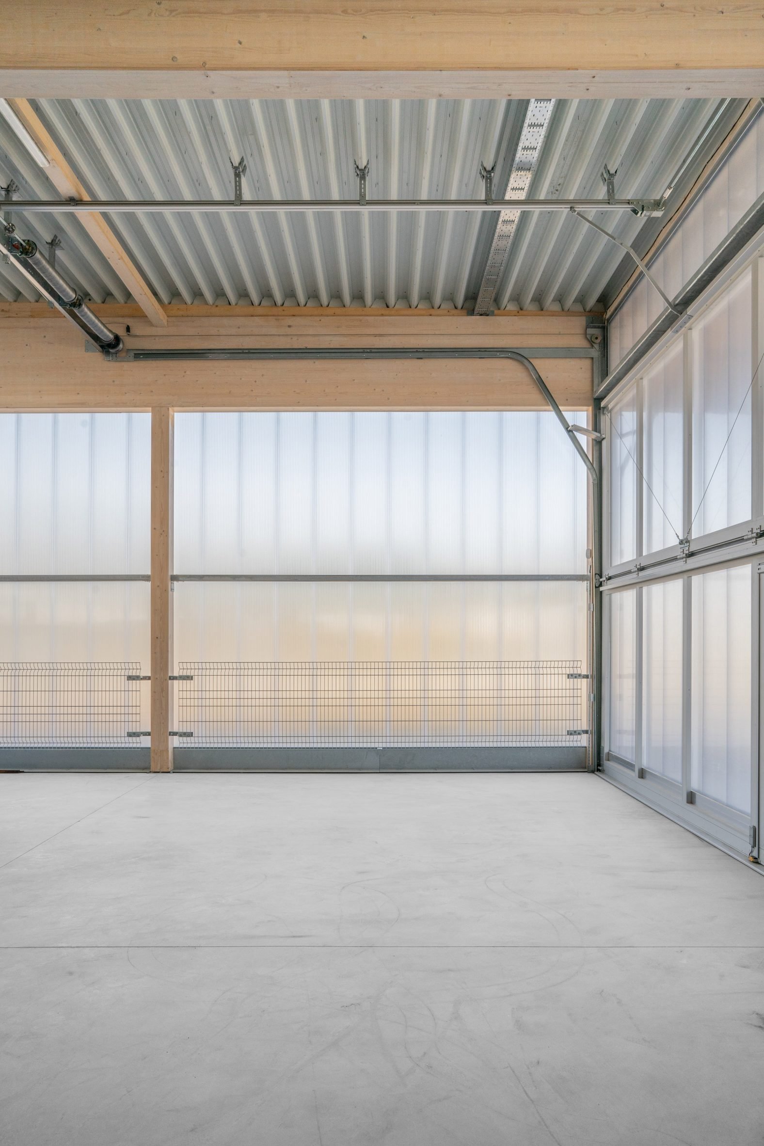 Interior of Halle S 46 by Aretz Dürr Architektur