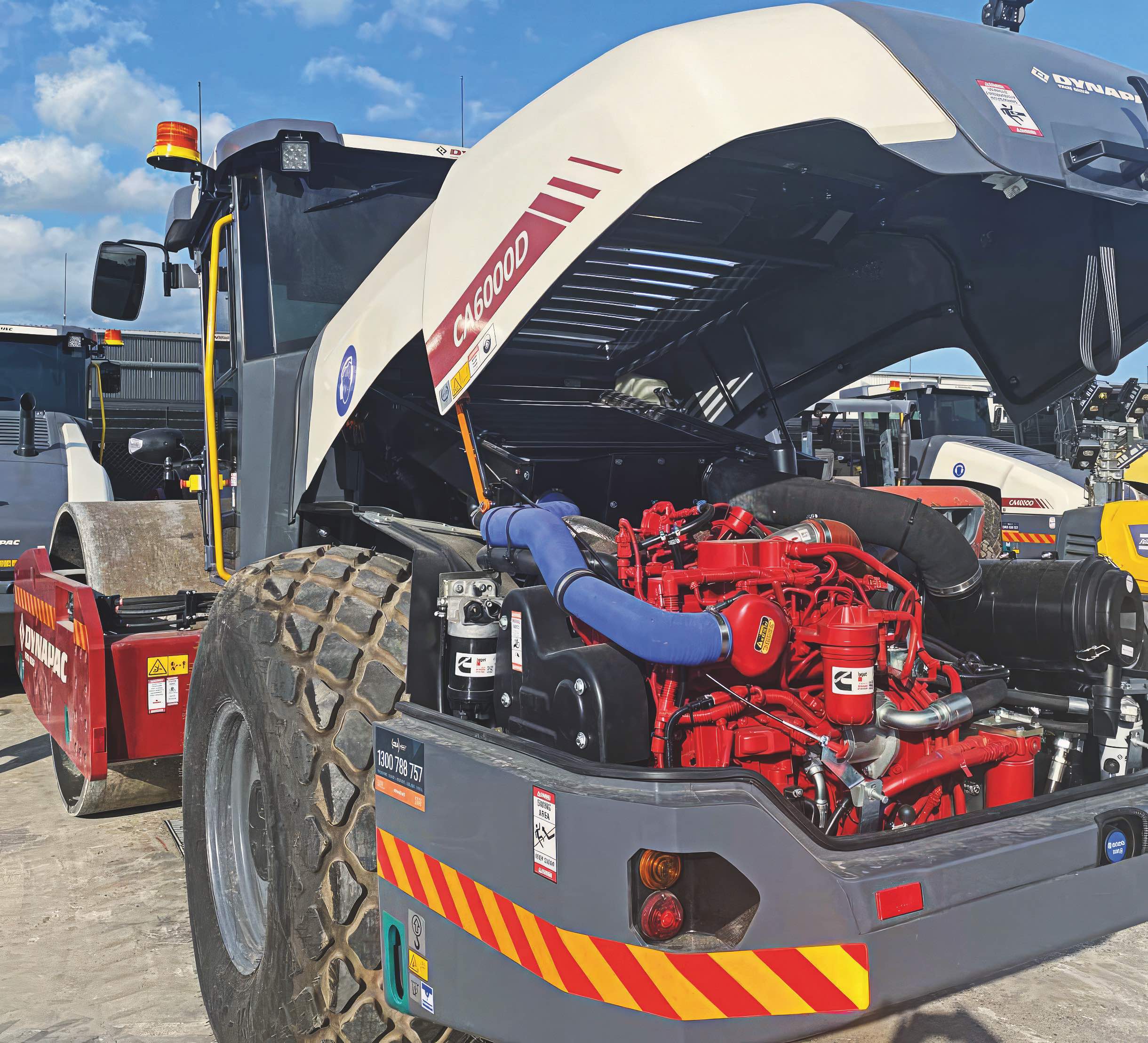 Dynapac CEA’s soil rollers equipped with Stage V engines deliver the best outcome while following the highest emission control standards.