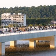 Simone Veil Bridge in Bordeaux by OMA