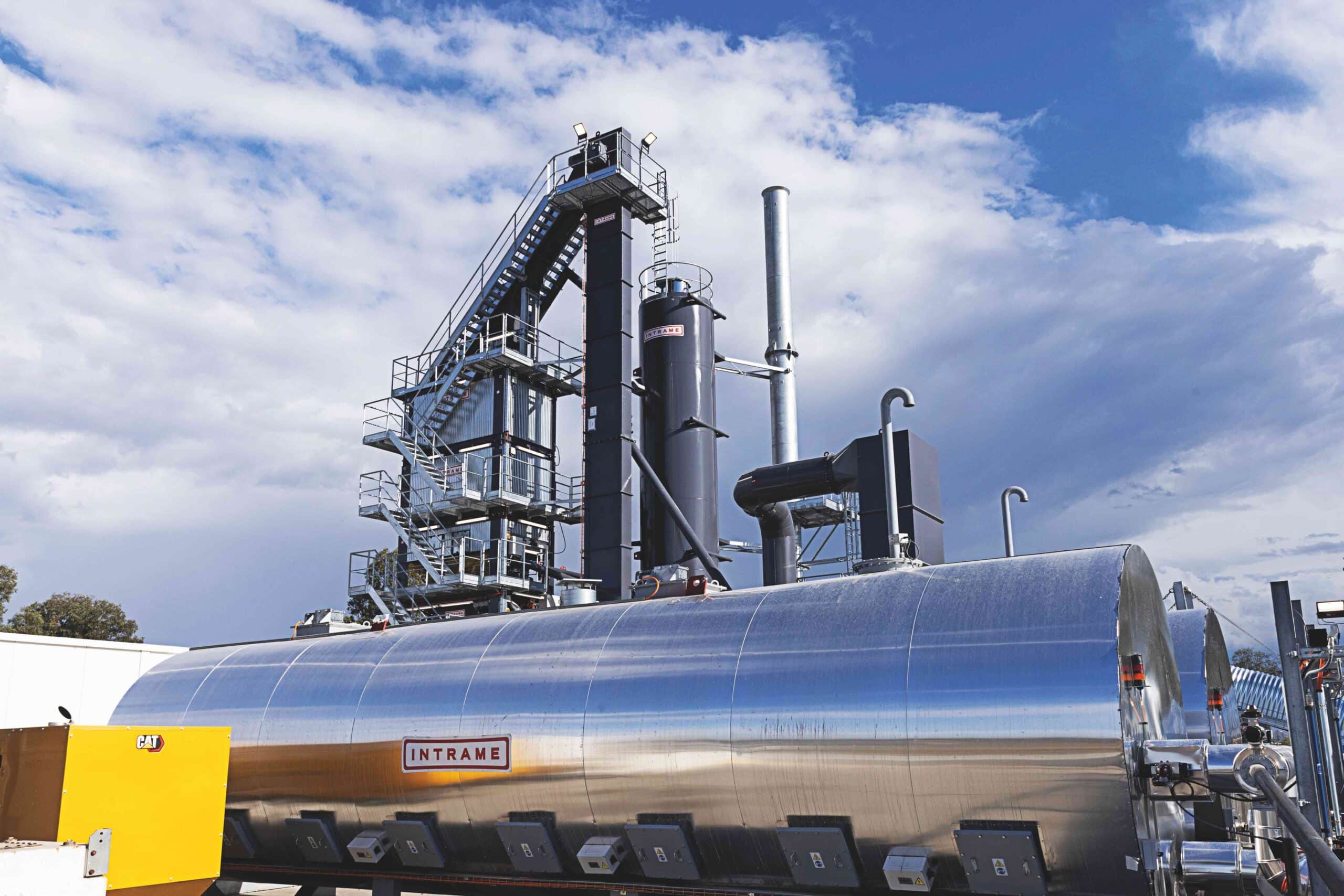 The new asphalt plant is set to open the door for Newpave Asphalt to tackle larger projects and tenders.