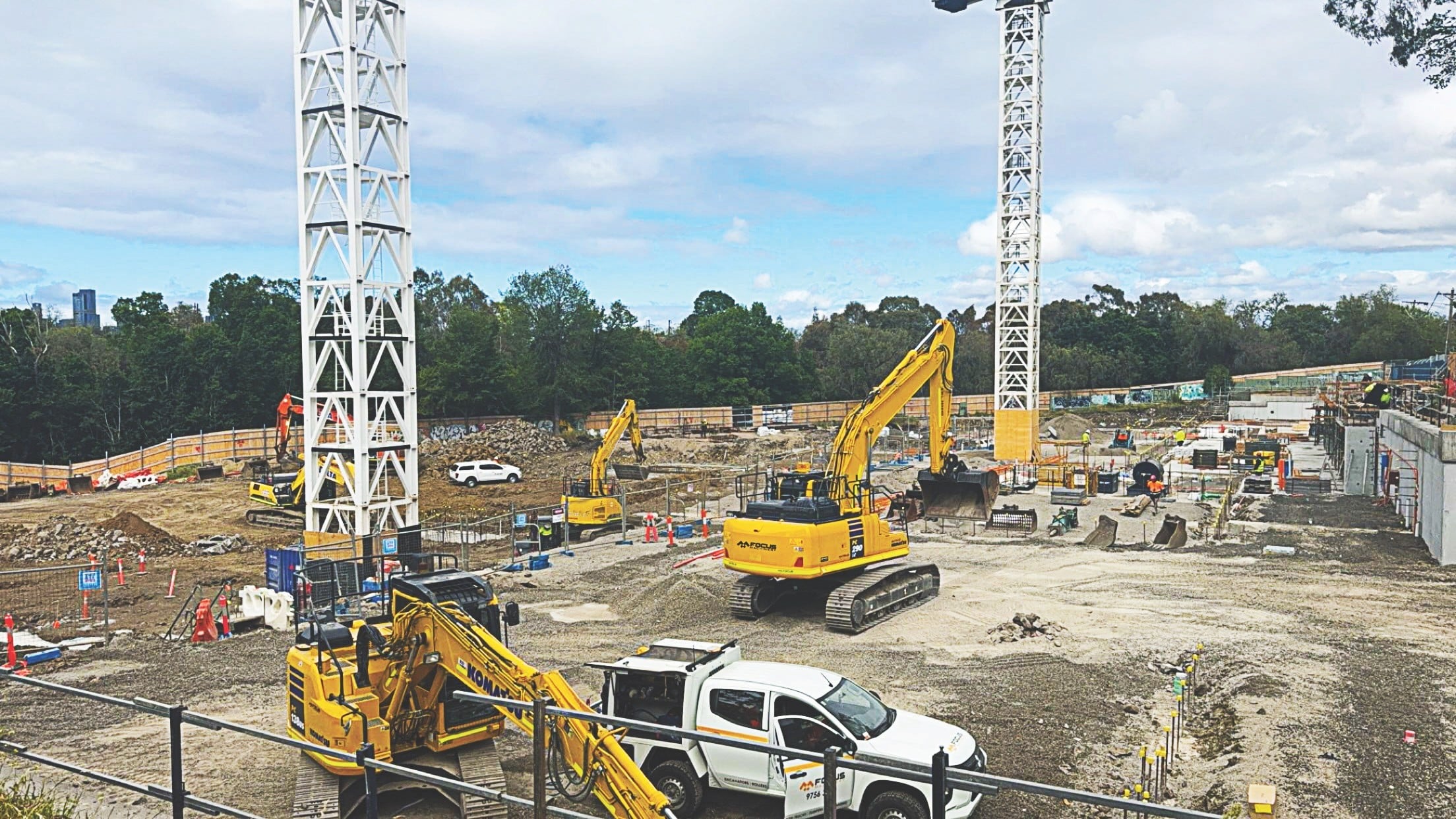 Focus Machinery prides itself on using the best equipment in the market. 