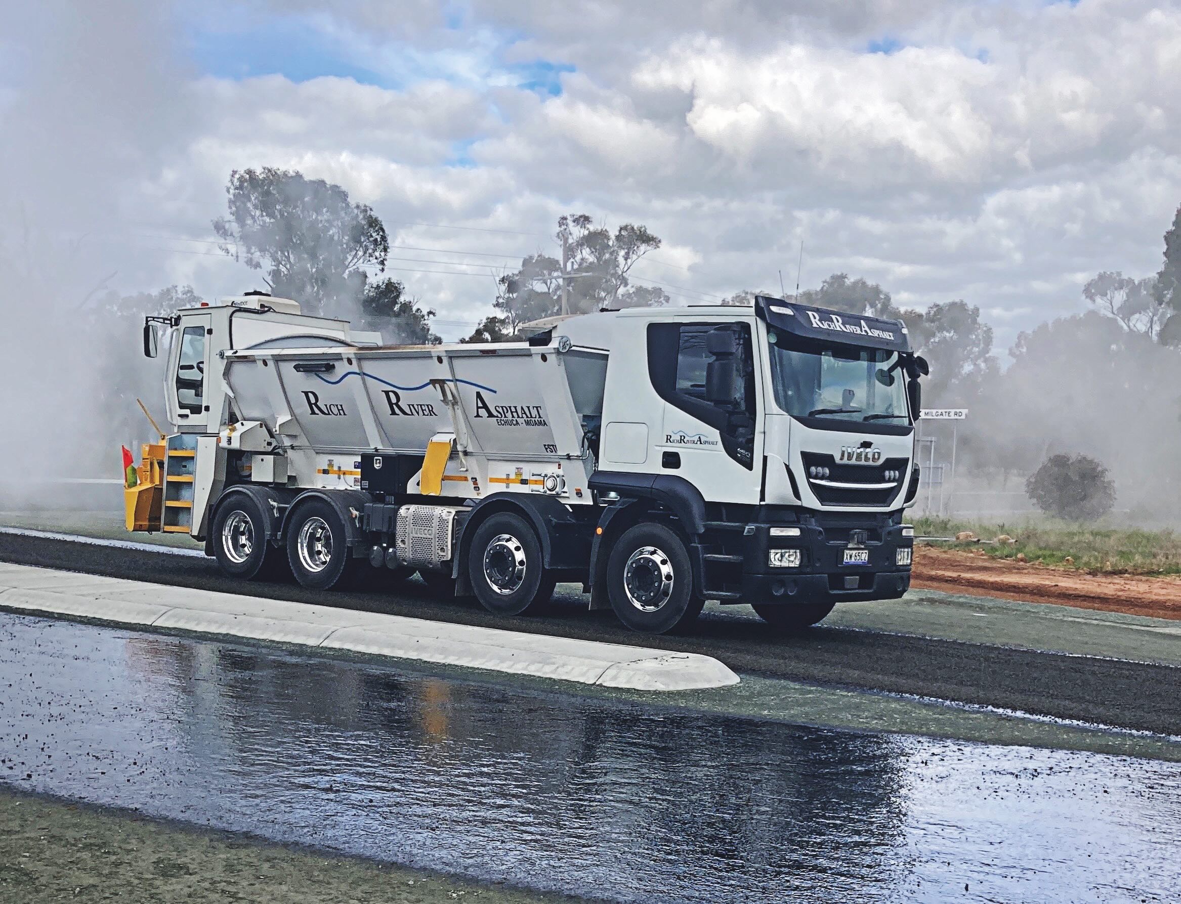 QF&E says the Road Ant largely removes the risk of reversing over a pedestrian, worker, object or vehicle.