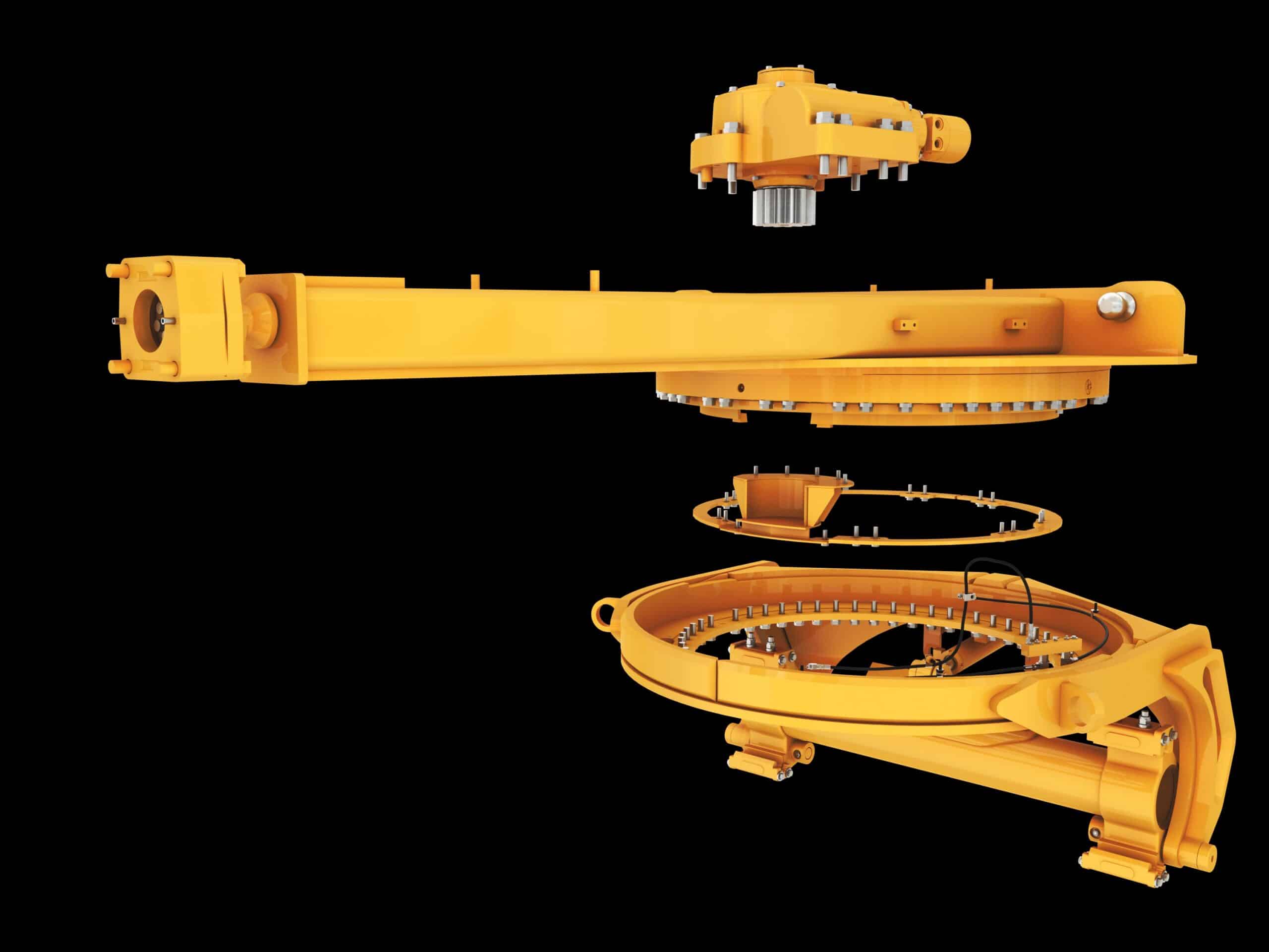 Visualisation of the components that make up the Cat High-Performance Circle (HPC) option. 