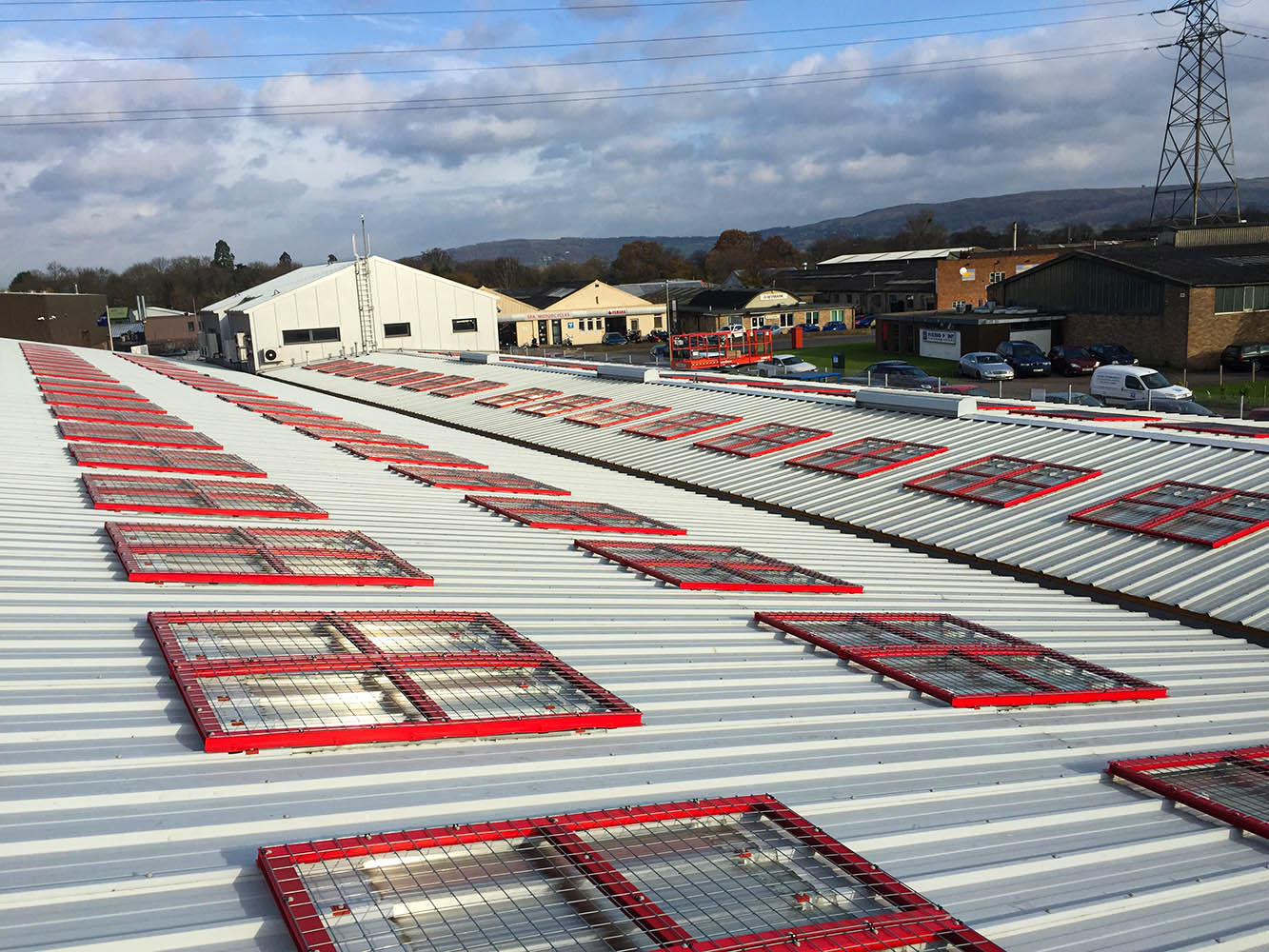 Considerate Constructors safety - The Morgan Sindall Sky Angel (image: CCS).