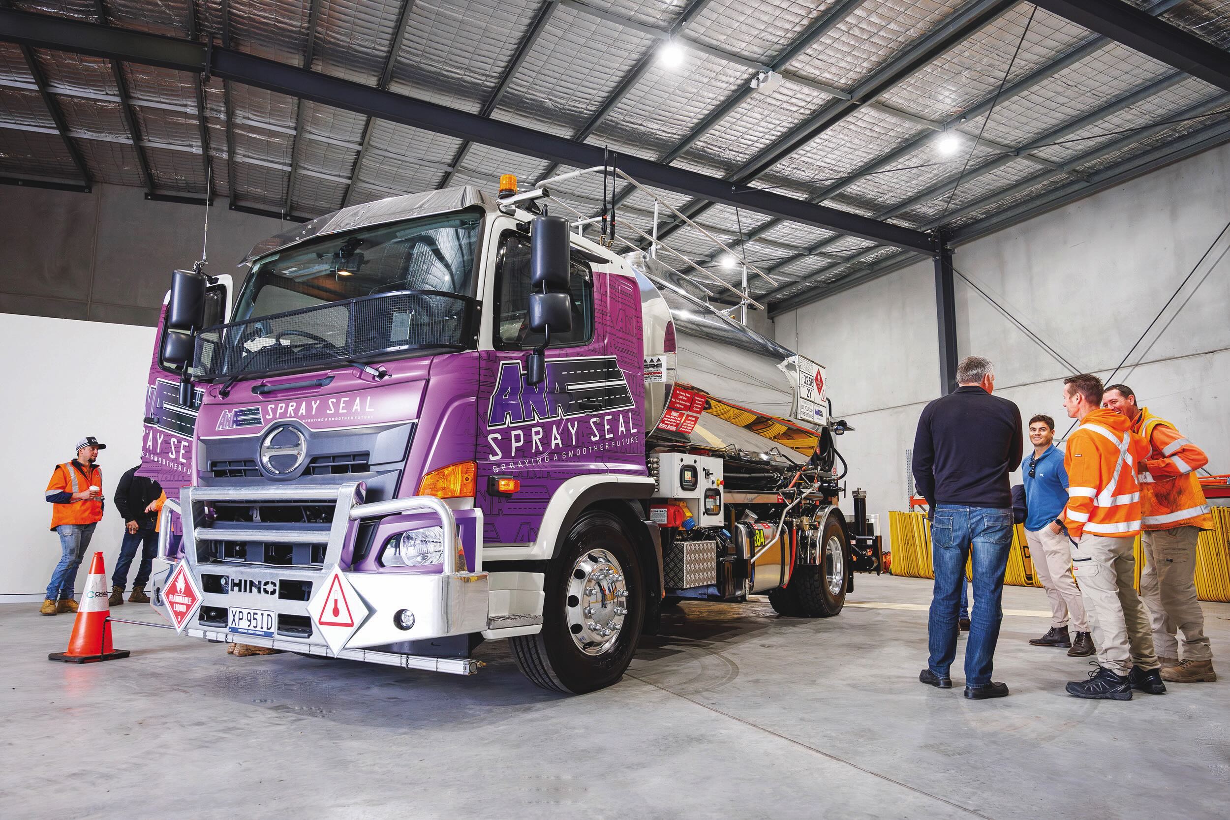 This marks the first purchase of an SRE unit for ANA Asphalts. 
