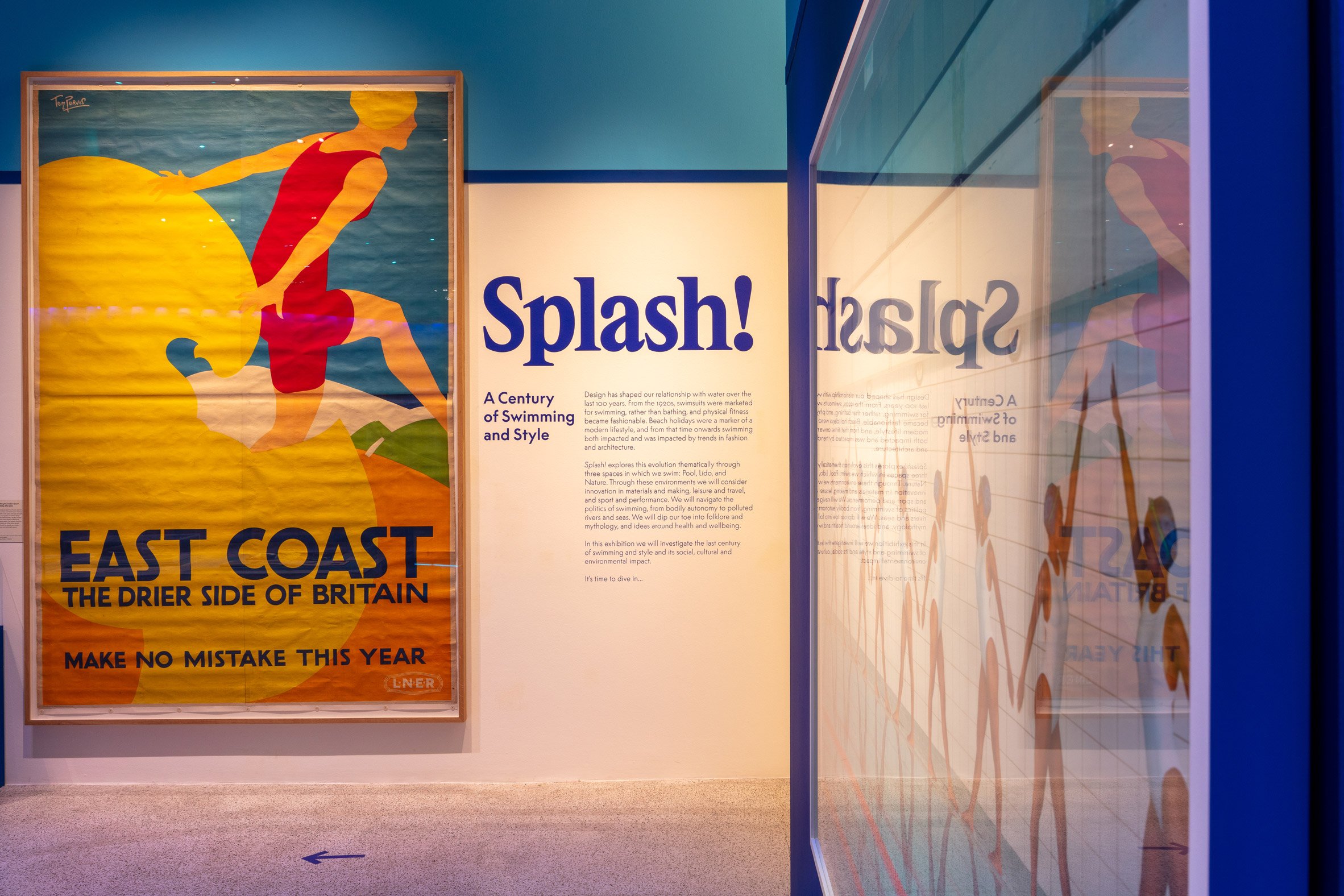Photo of Splash exhibition at the Design Museum