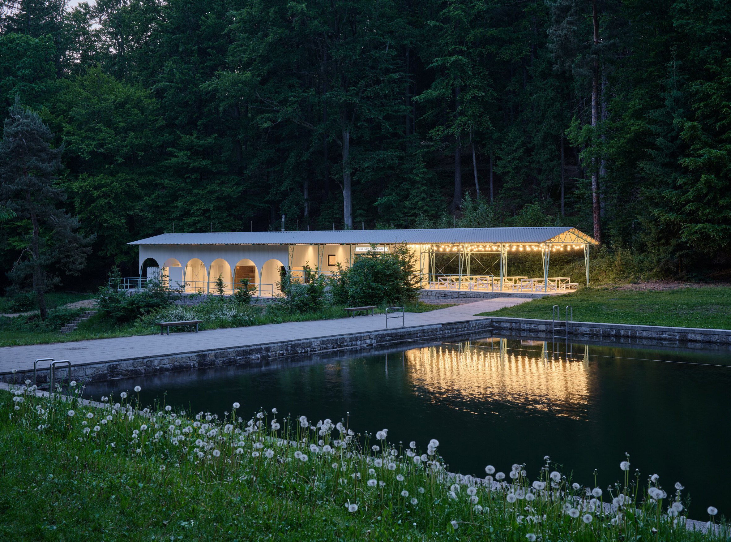 Swimming facility restoration in the Czech Republic