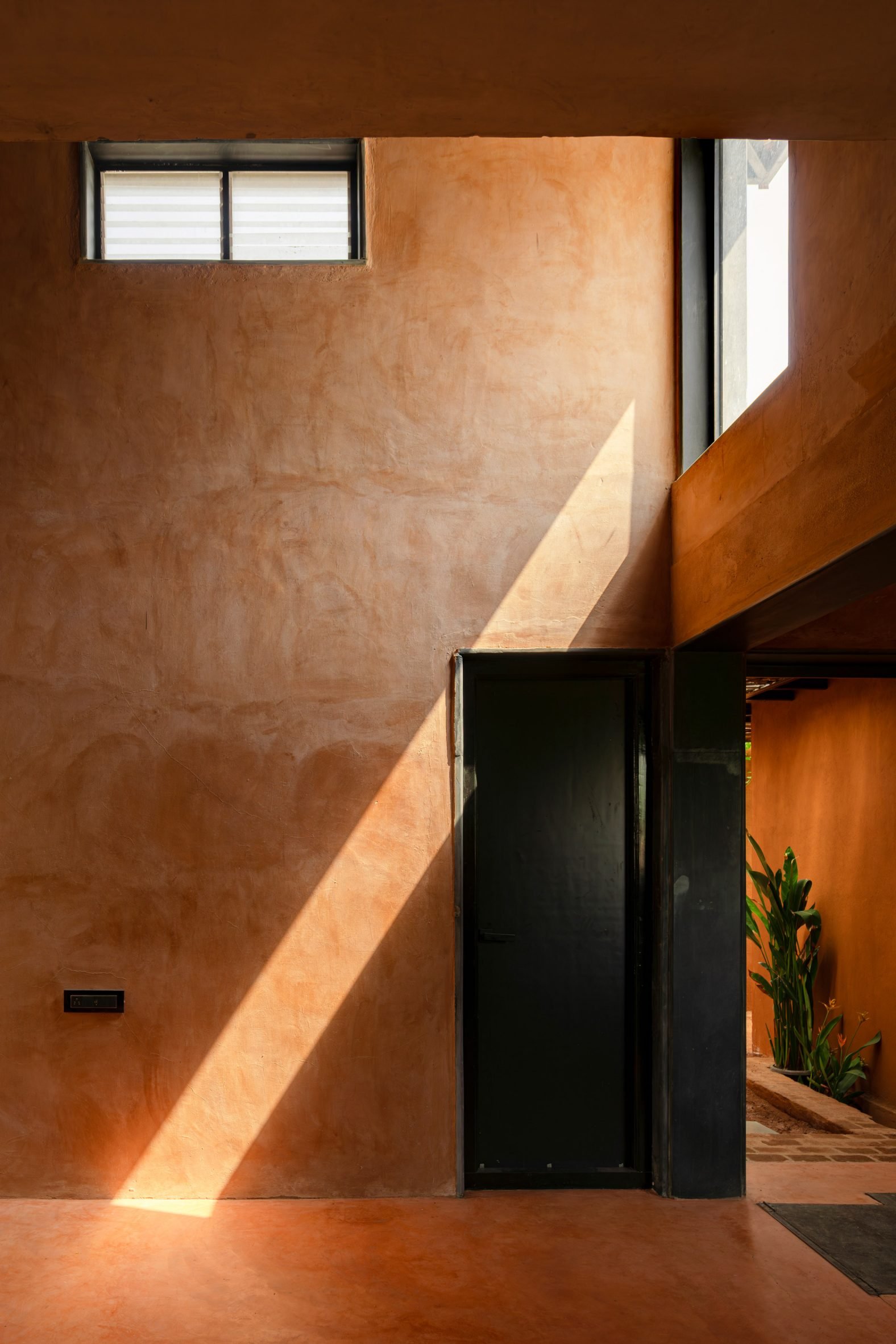 Earth-rendered hallway
