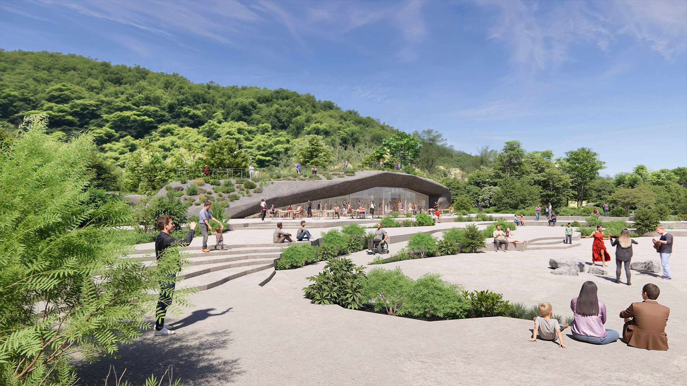 Visitor centre in Taiwan by MVRDV