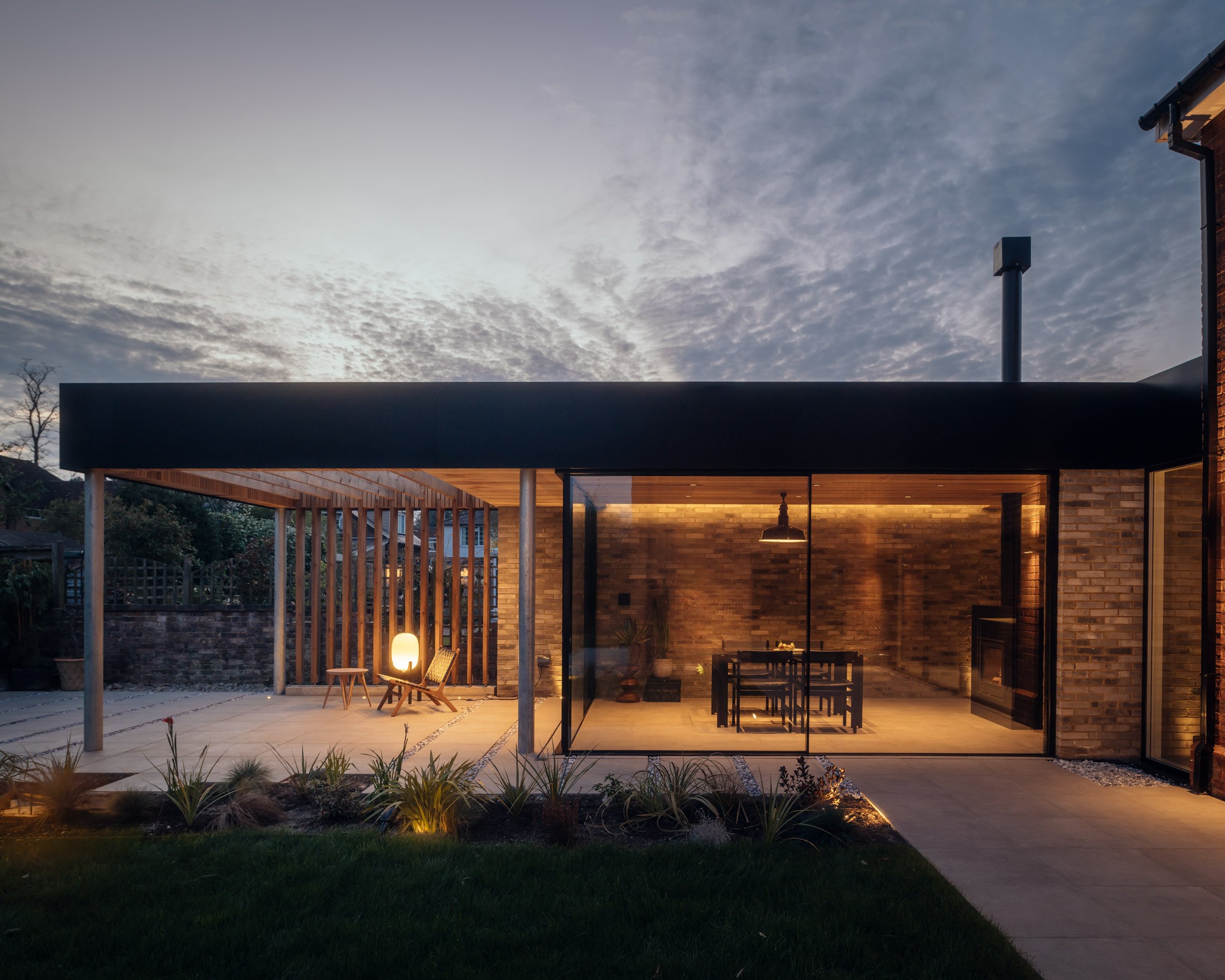 Kent house extension by Neil Dusheiko Architects