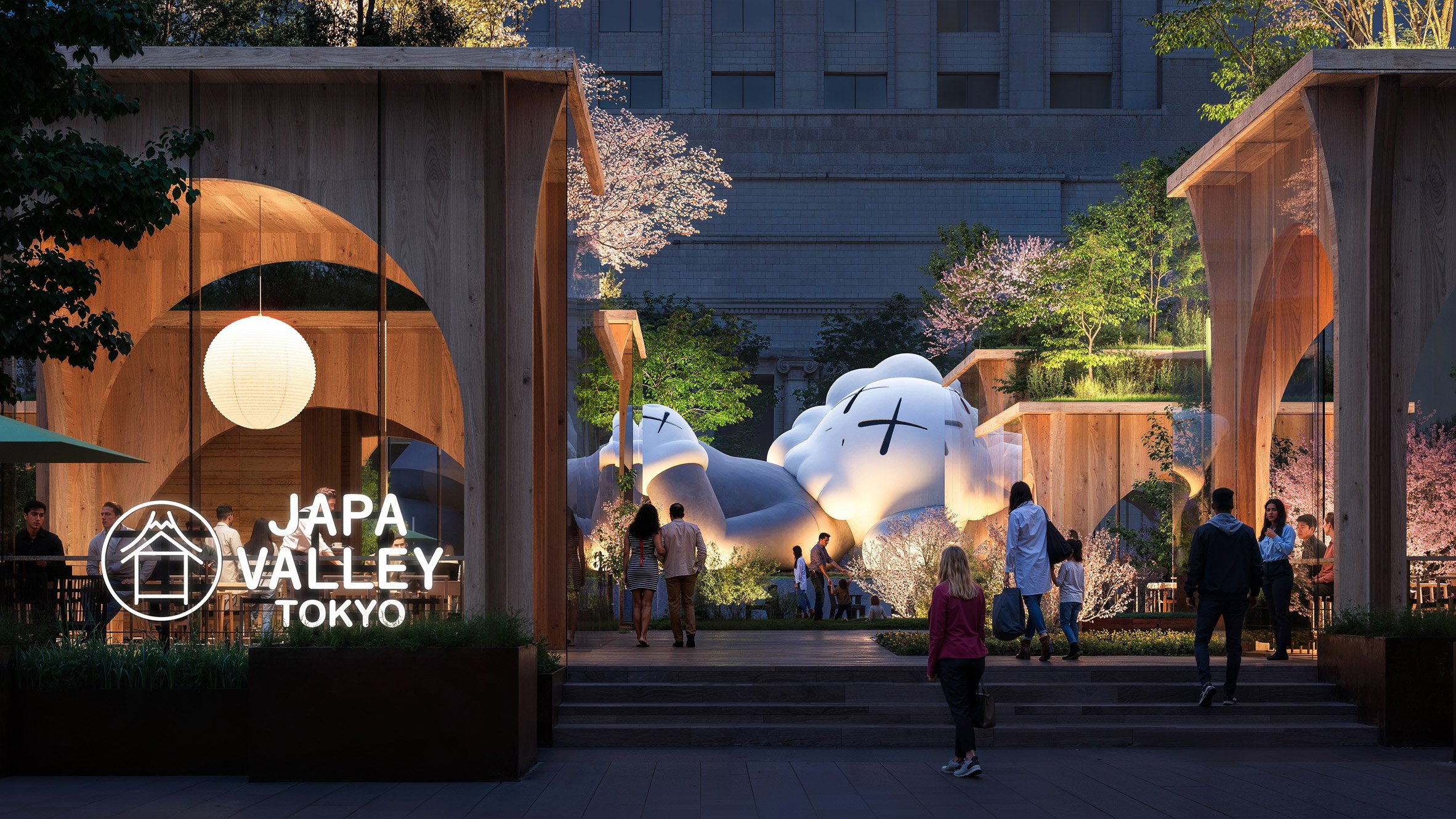 Render of Japa Valley Tokyo