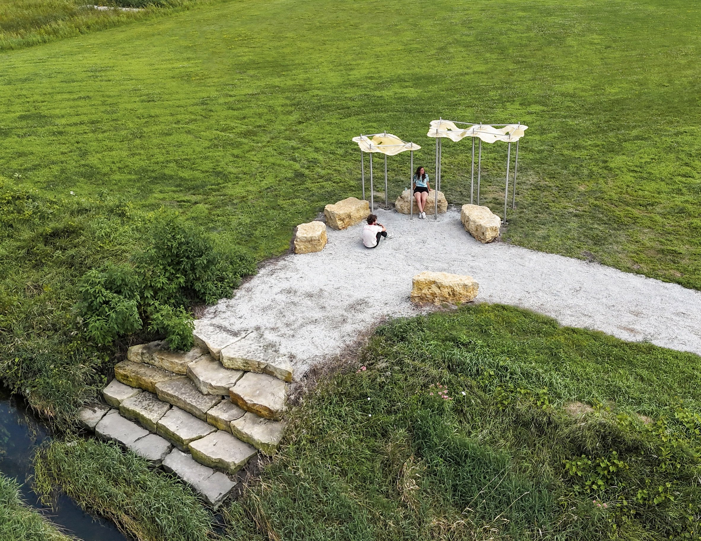 Resin pavilion in Iowa