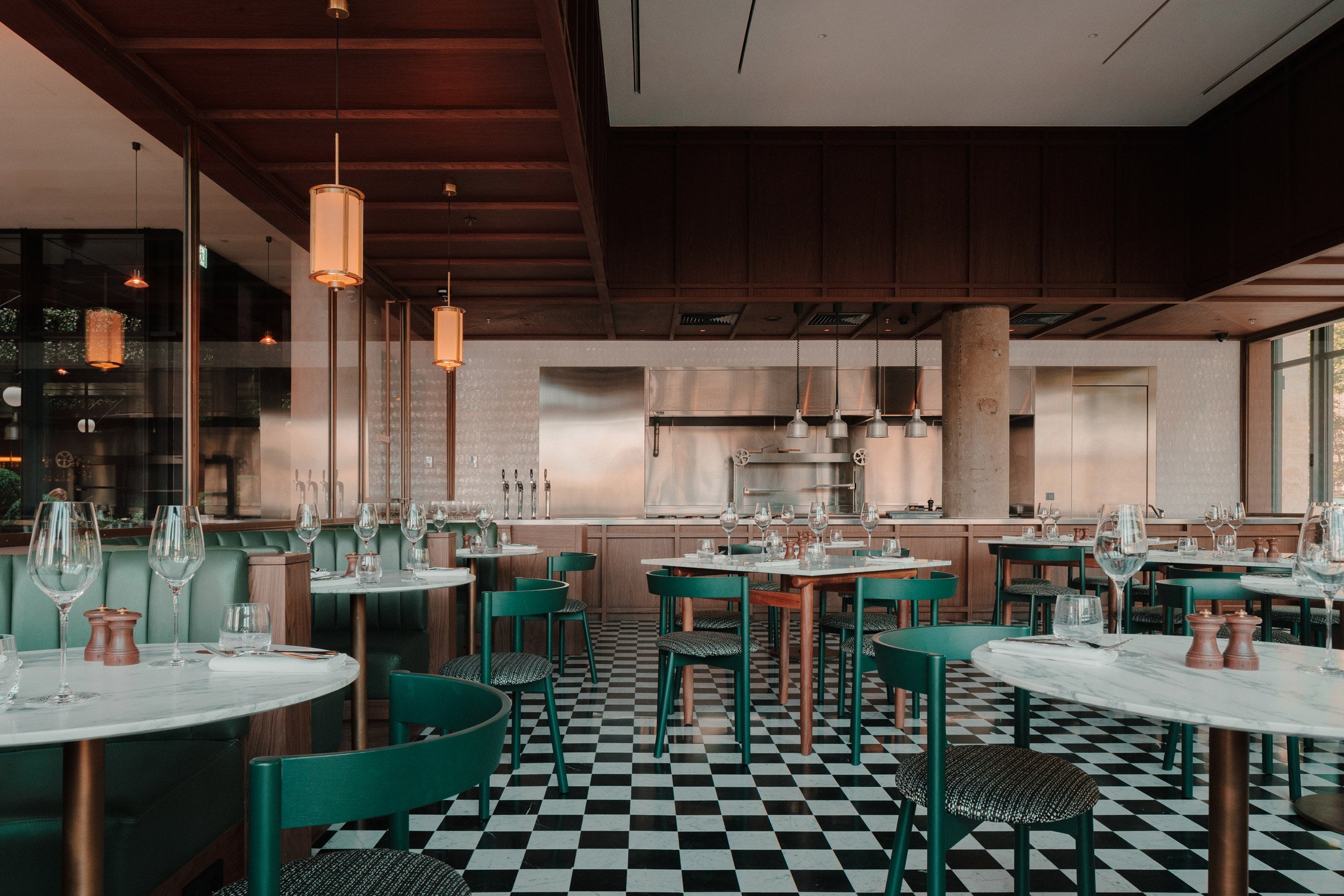 The Grill restaurant in Tbilisi hotel by Neri&Hu