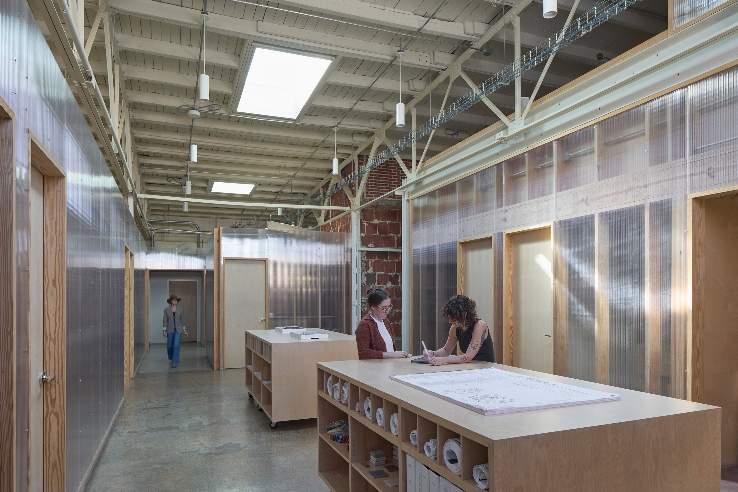 Renovated building in Birmingham by David Baker Architects