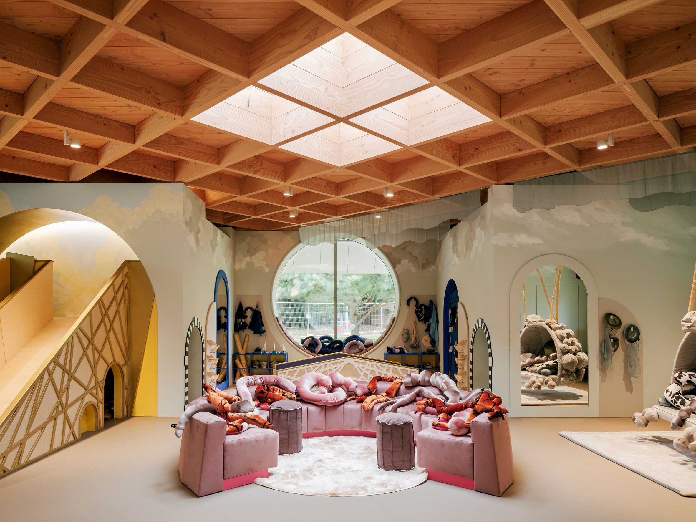 Children's play space at Dulwich Picture Gallery