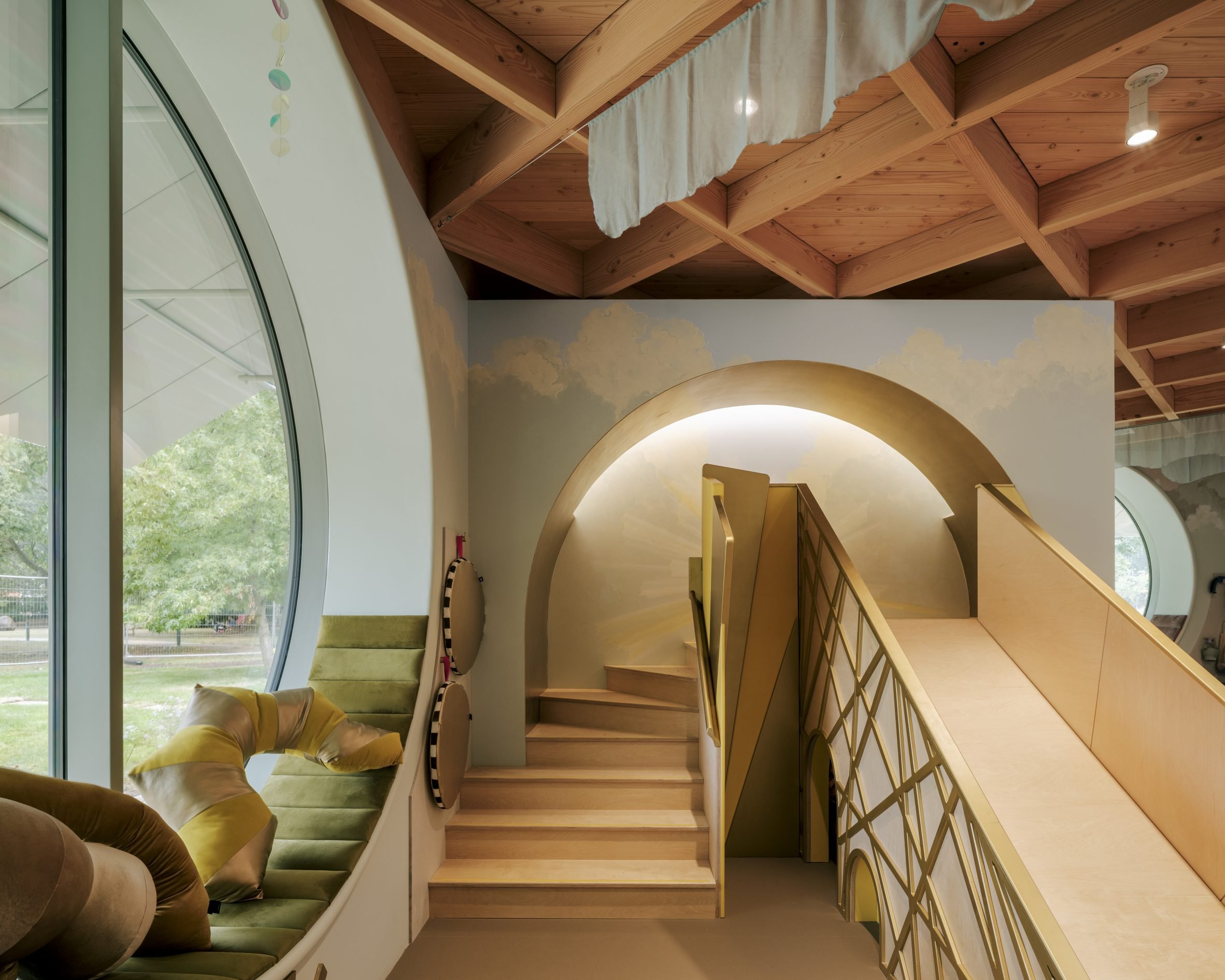 Children's pavilion at Dulwich Picture Gallery