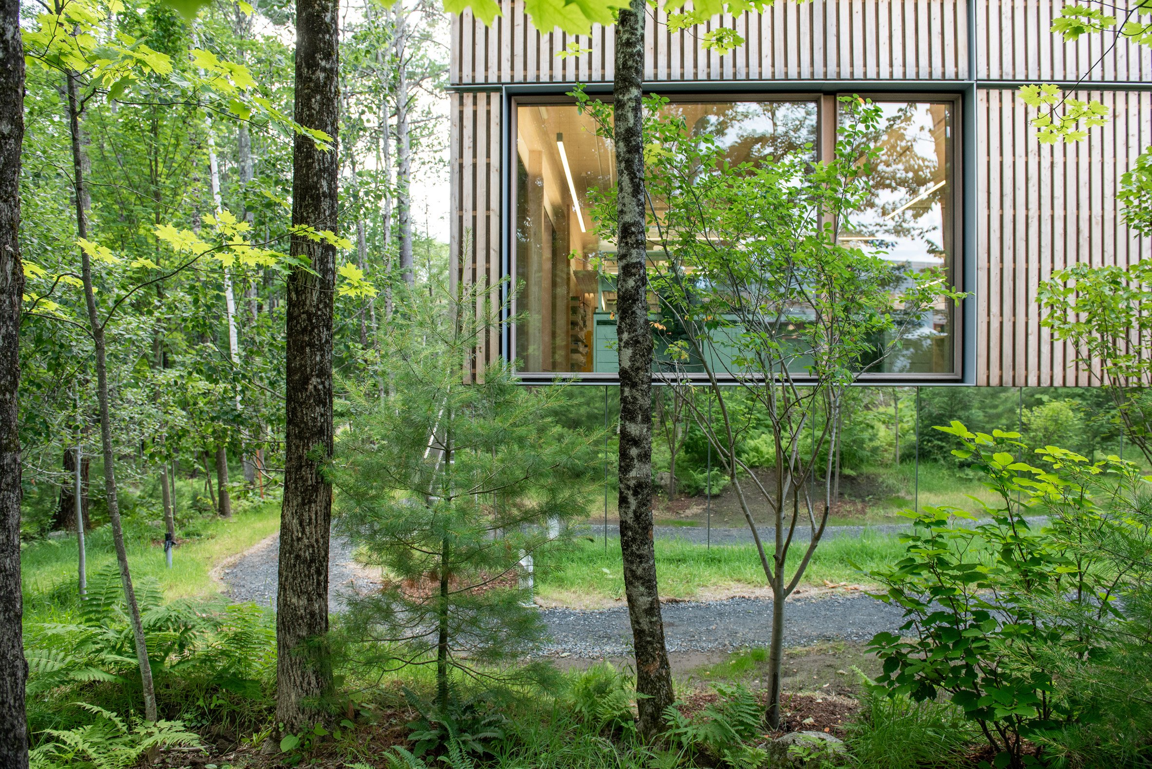 Mass-timber building