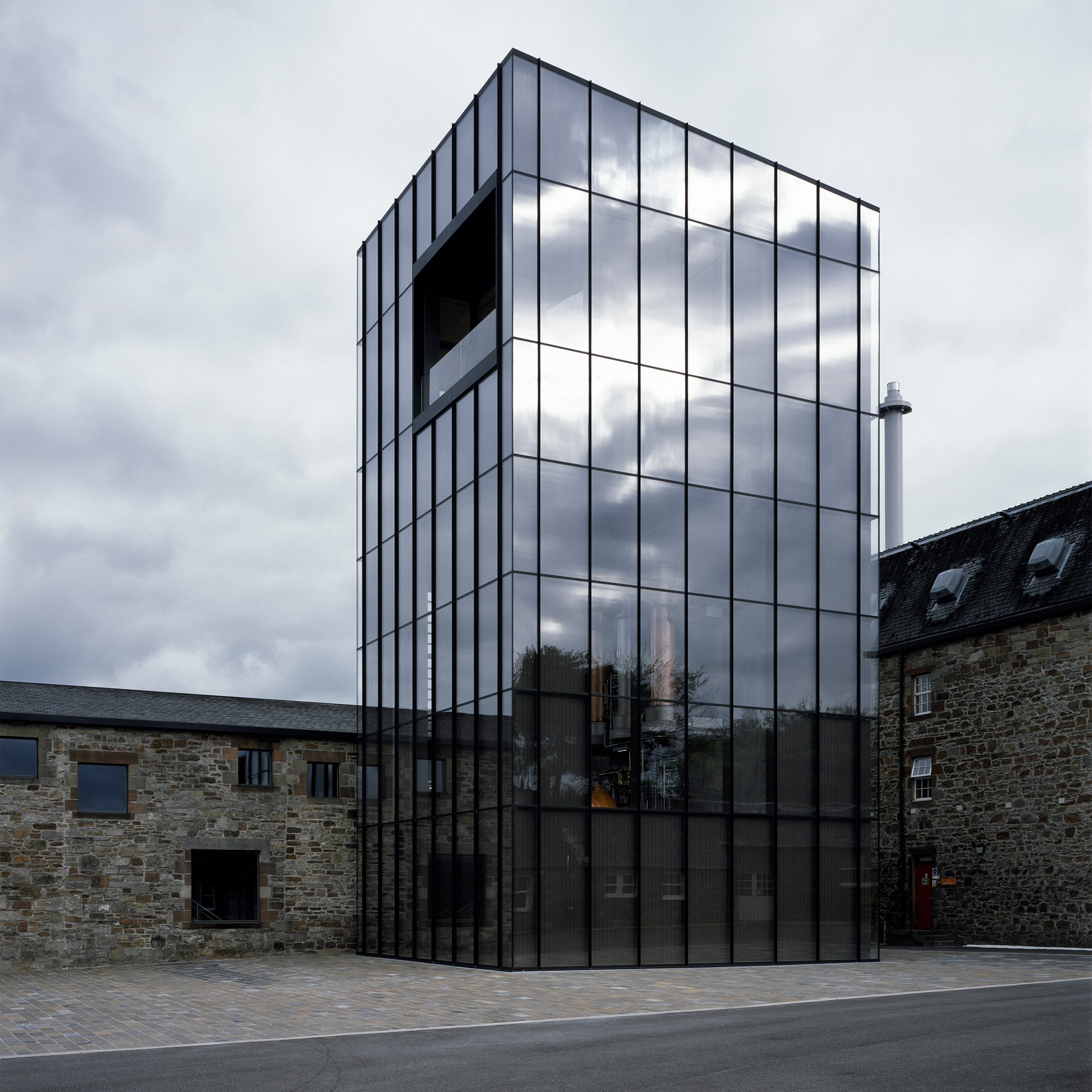 Lighthouse at Glenmorangie Distillery by Barthélémy Grino