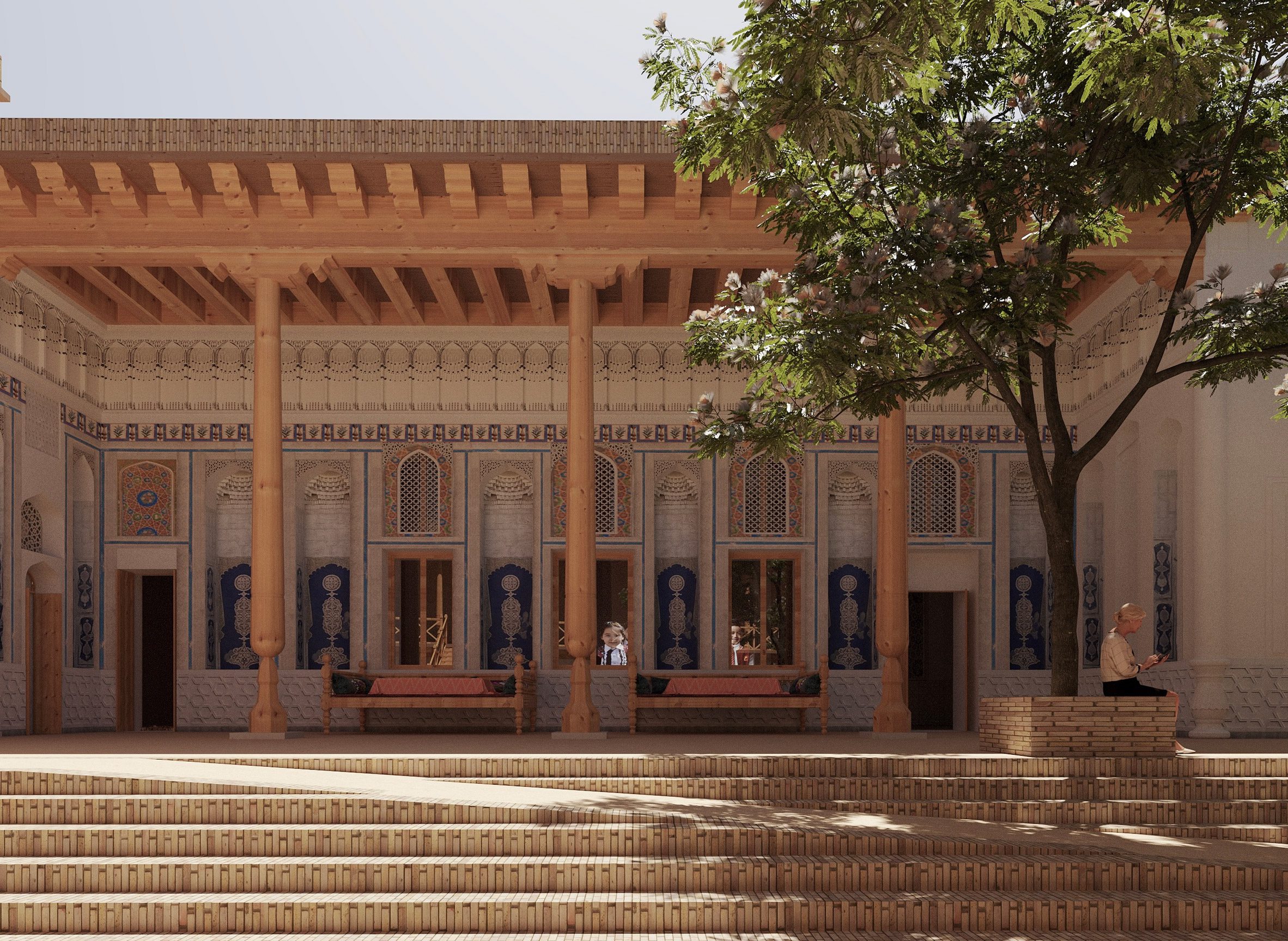 Jadids' Legacy Museum in Bukhara Uzbekistan by Lina Ghotmeh