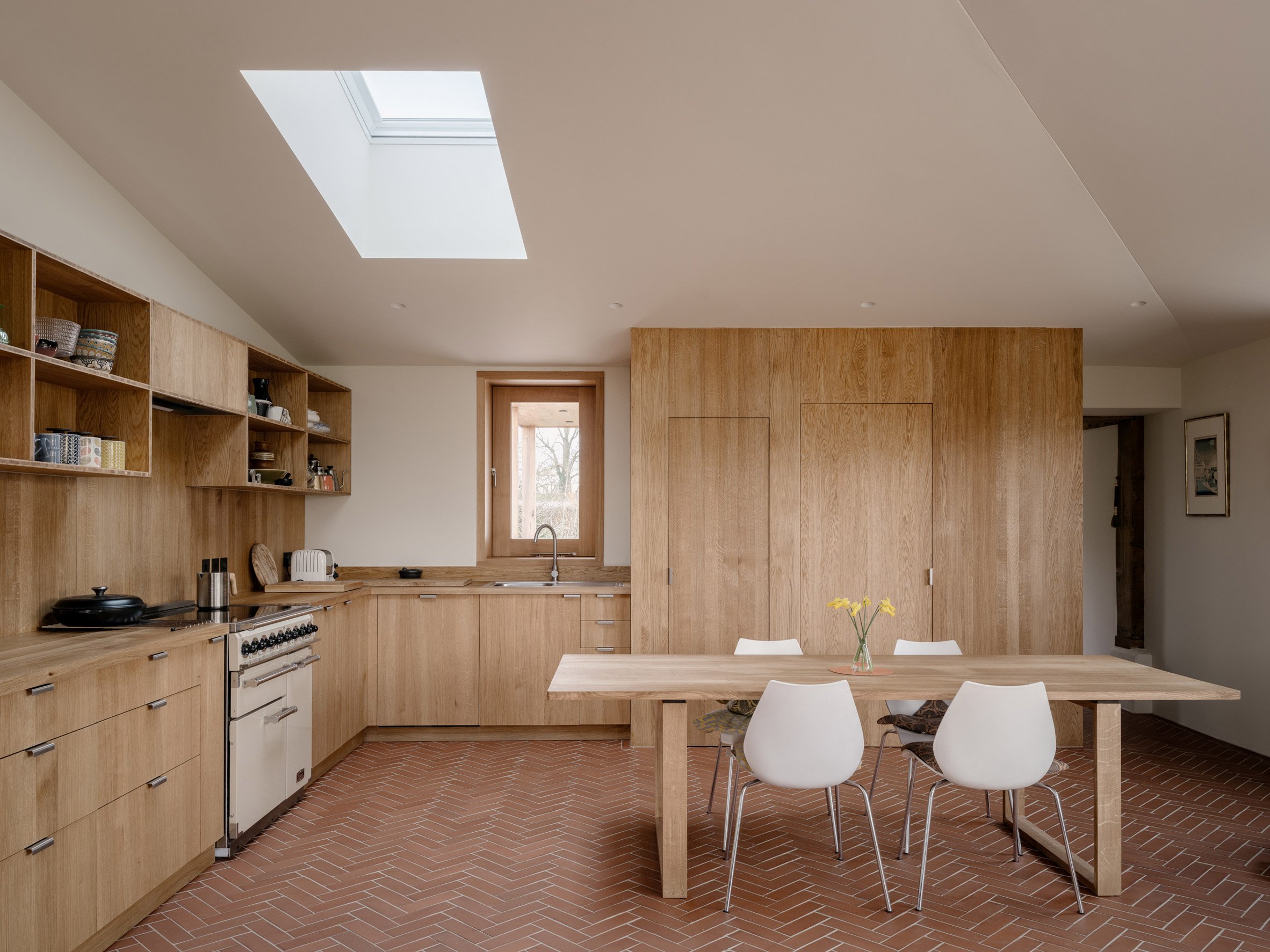 Interior of the Church Cottage extension by James Grayley Architecture