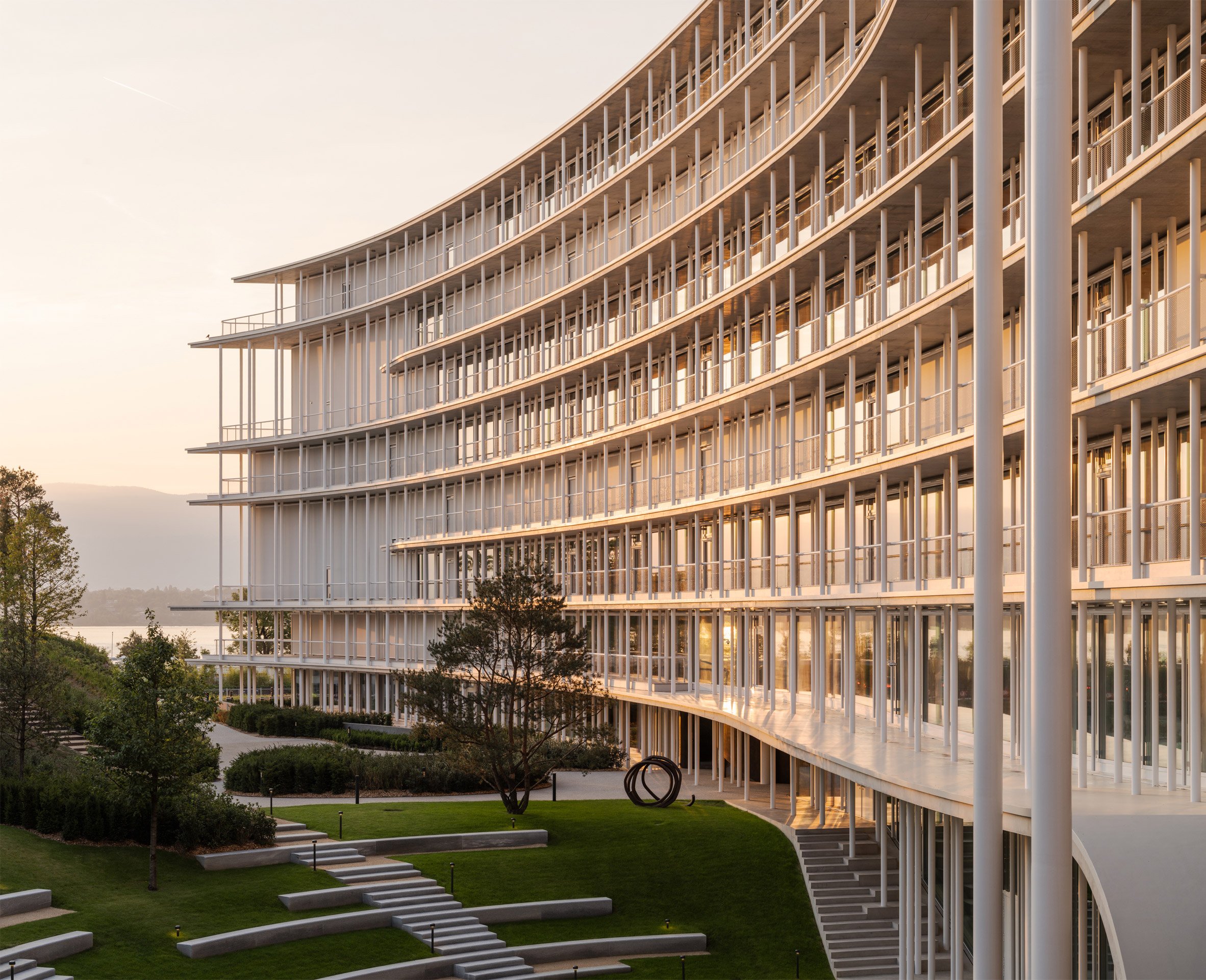 One Roof Lombard Odier headquarters in Geneva by Herzog & de Meuron