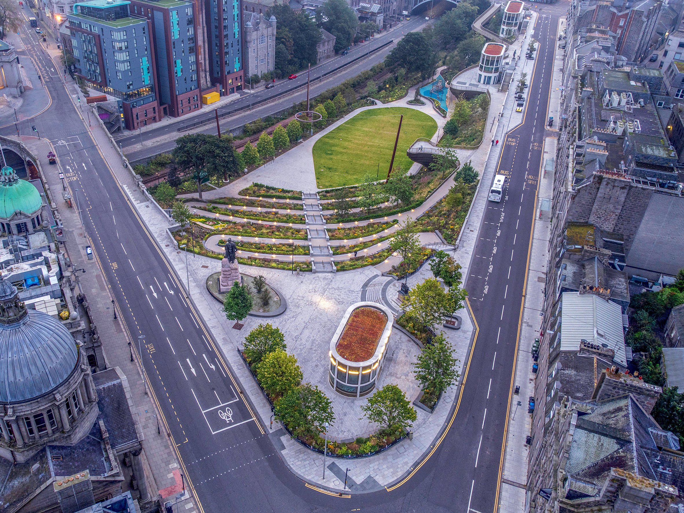 Union Terrace Gardens in Aberdeen