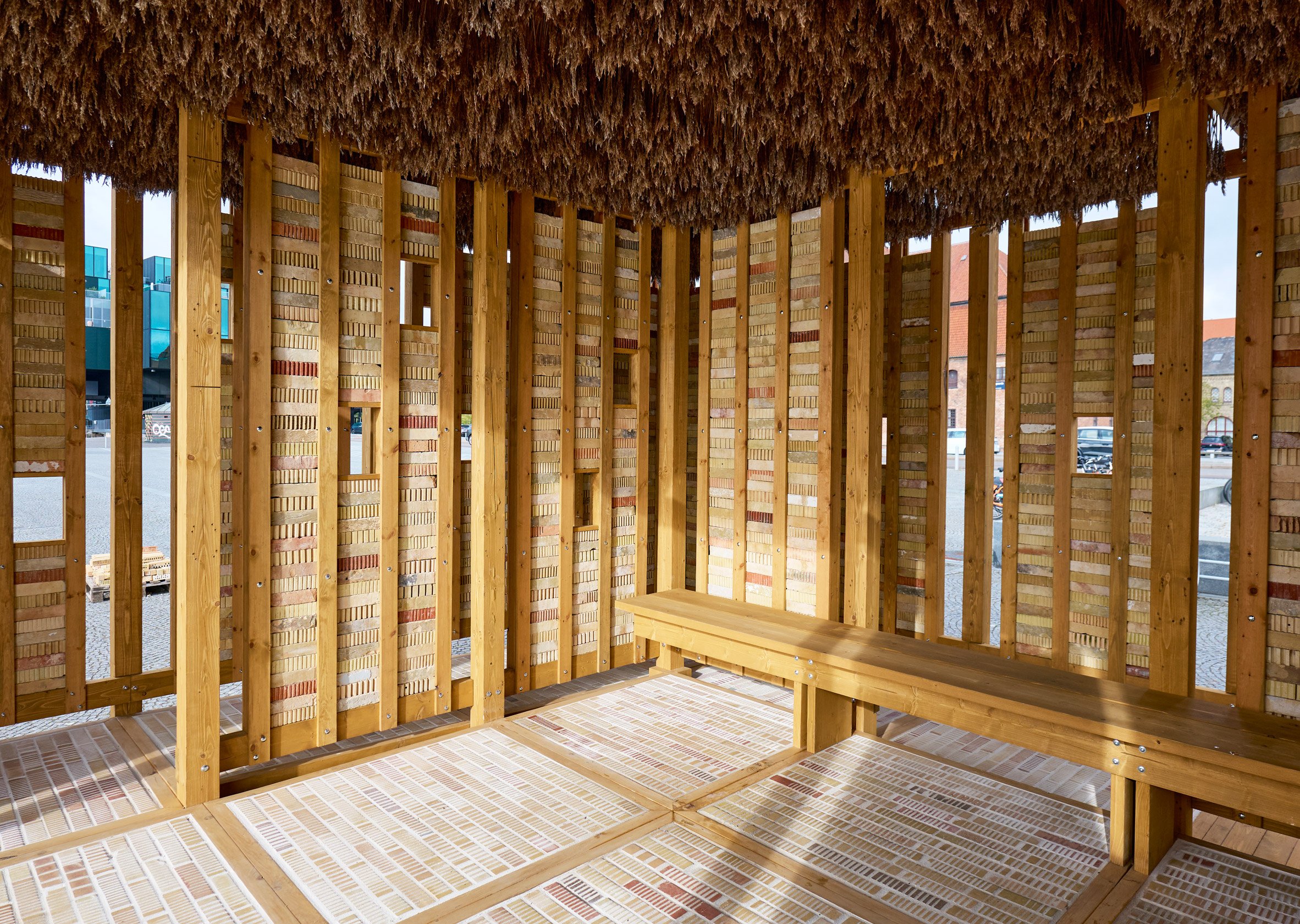 Inside Out, Downside Up pavilion at Copenhagen Architecture Biennial